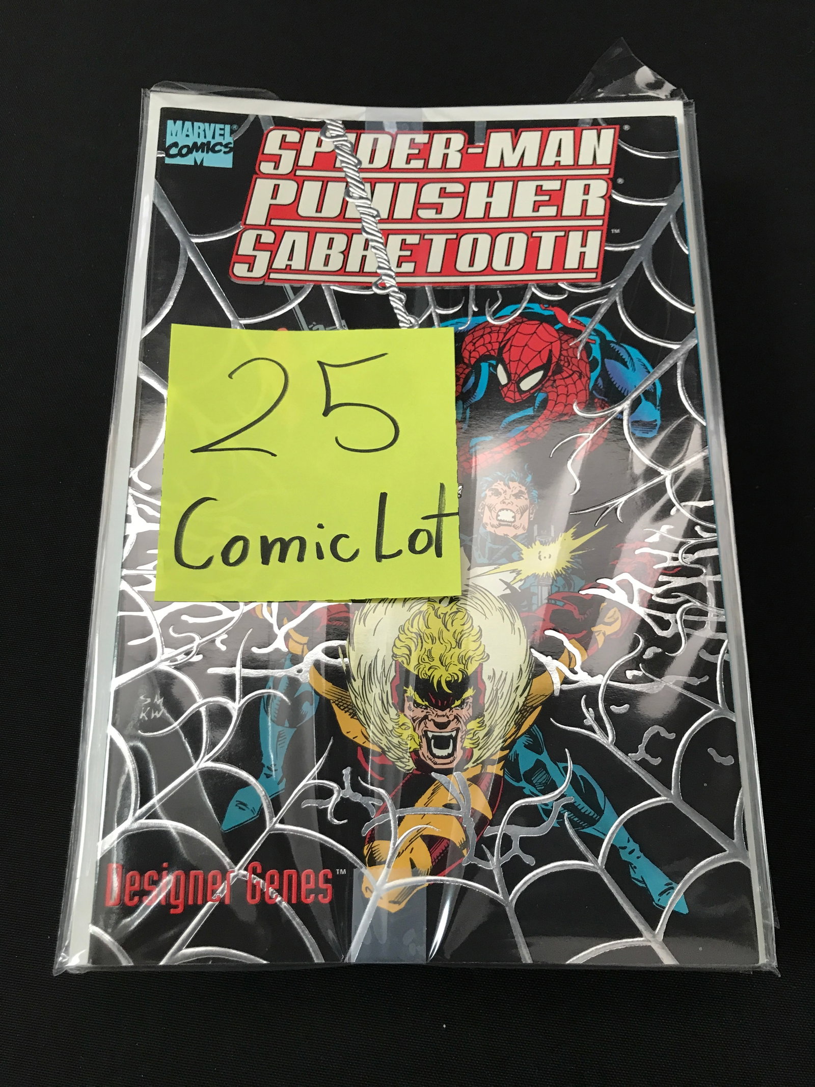 LOT OF 25 COMICS BAGGED AND BOARDED (MAINLY SUPERHERO): Prices are in Canadian dollars