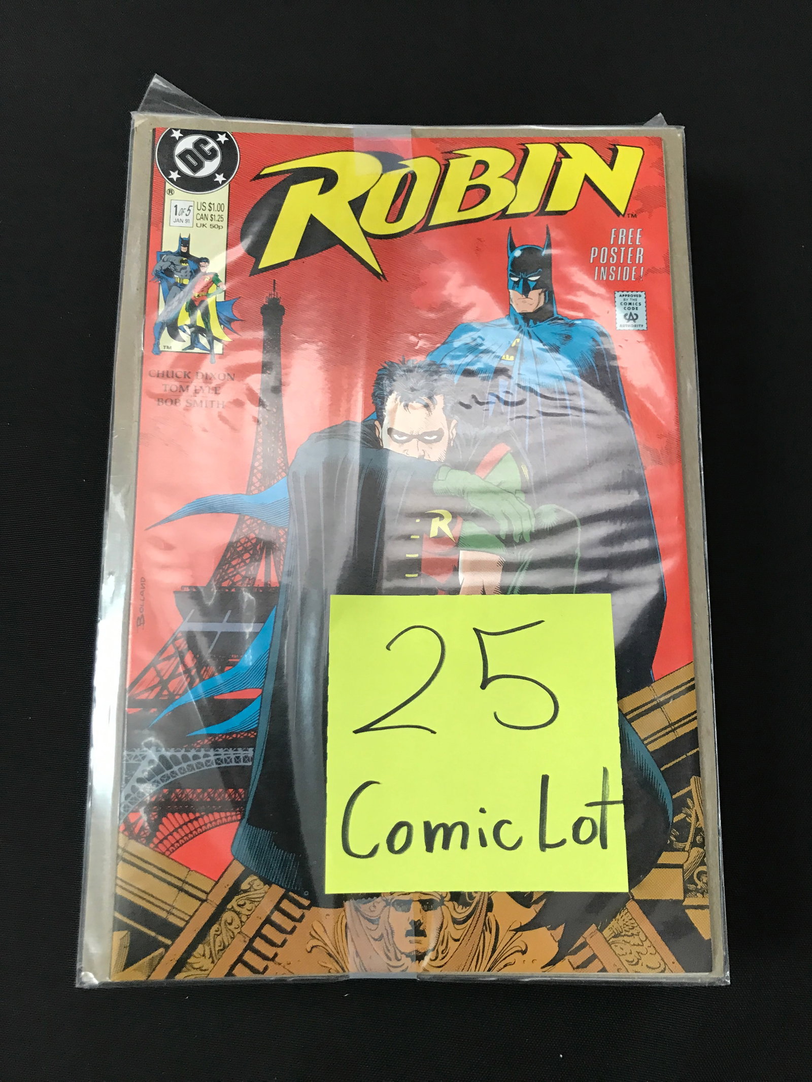 LOT OF 25 COMICS BAGGED AND BOARDED (MAINLY SUPERHERO): Prices are in Canadian dollars
