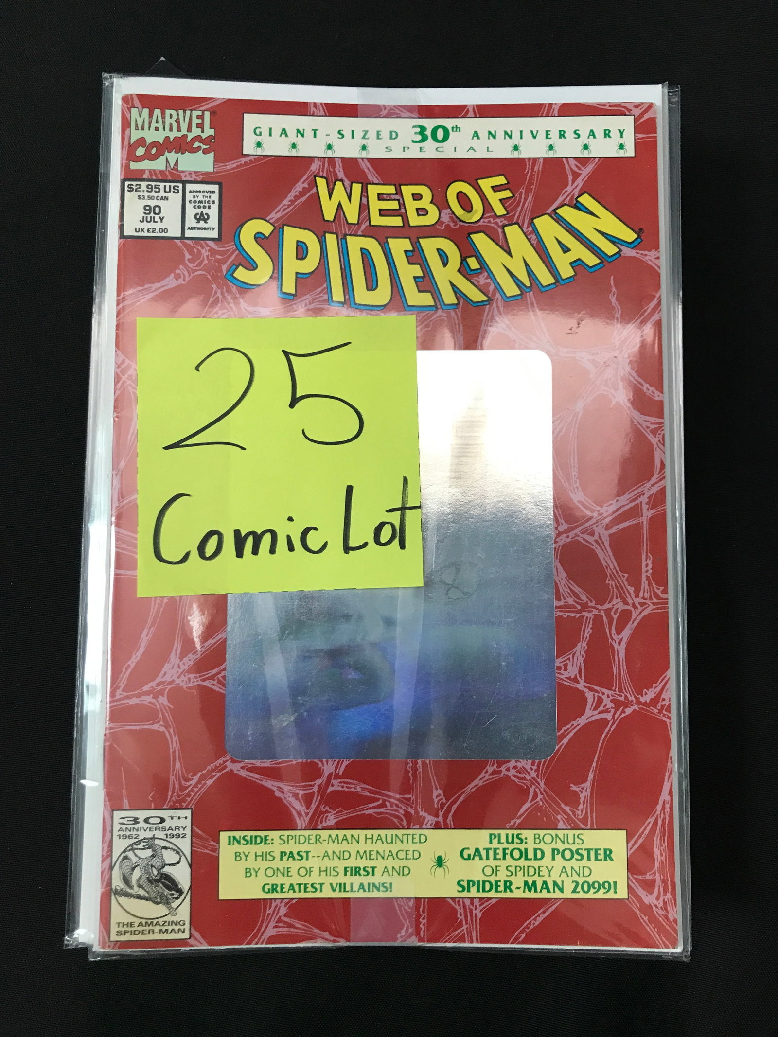 LOT OF 25 COMICS BAGGED AND BOARDED (MAINLY SUPERHERO): Prices are in Canadian dollars