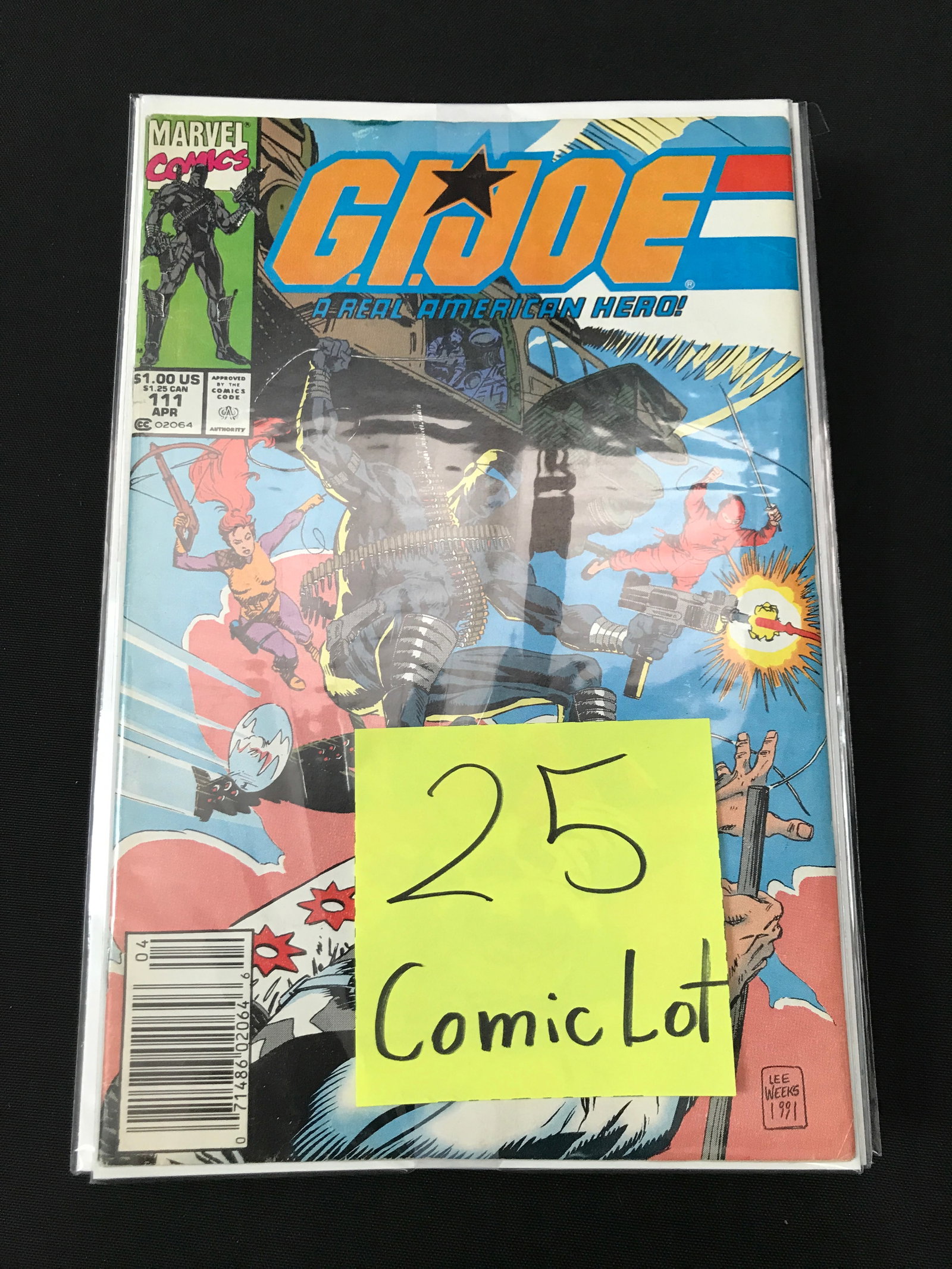 LOT OF 25 COMICS BAGGED AND BOARDED (MAINLY SUPERHERO): Prices are in Canadian dollars