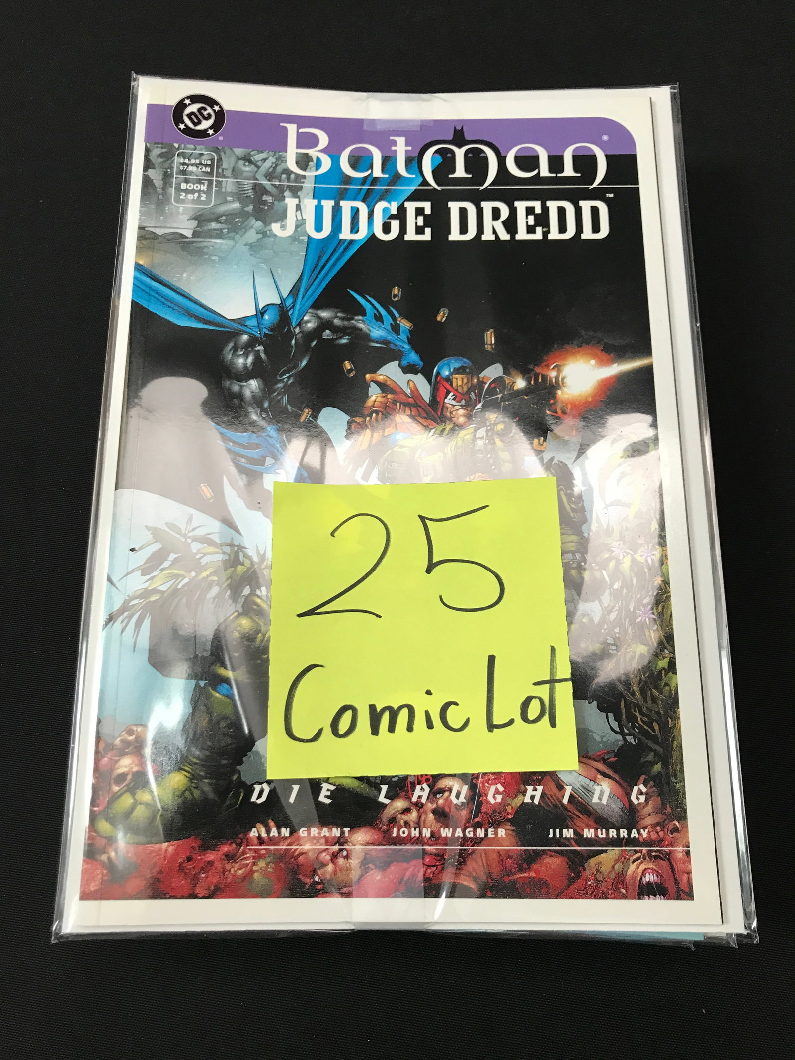 LOT OF 25 COMICS BAGGED AND BOARDED (MAINLY SUPERHERO): Prices are in Canadian dollars