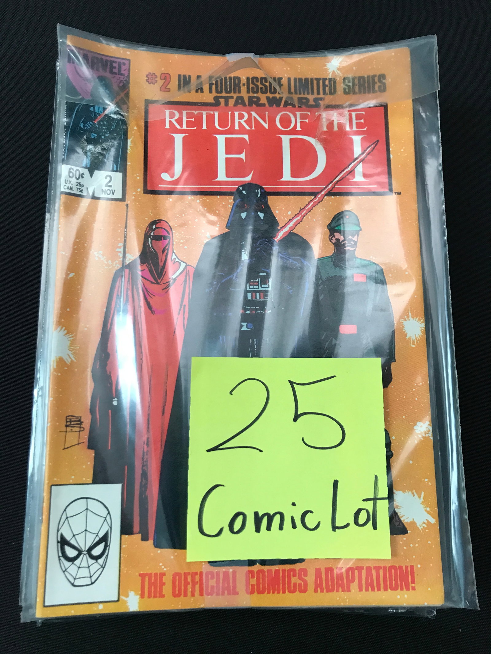 LOT OF 25 COMICS BAGGED AND BOARDED (MAINLY SUPERHERO): Prices are in Canadian dollars