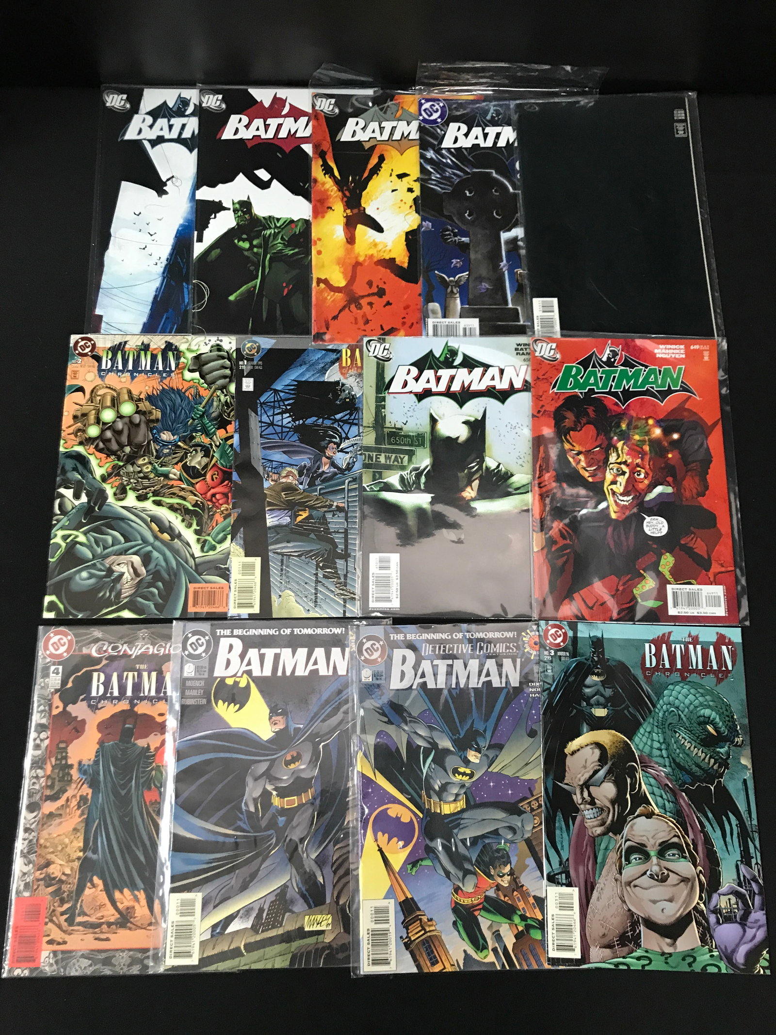 LOT OF 12 COMICS FEATURING SPIDERMAN - DC COMICS: Prices are in Canadian Dollars