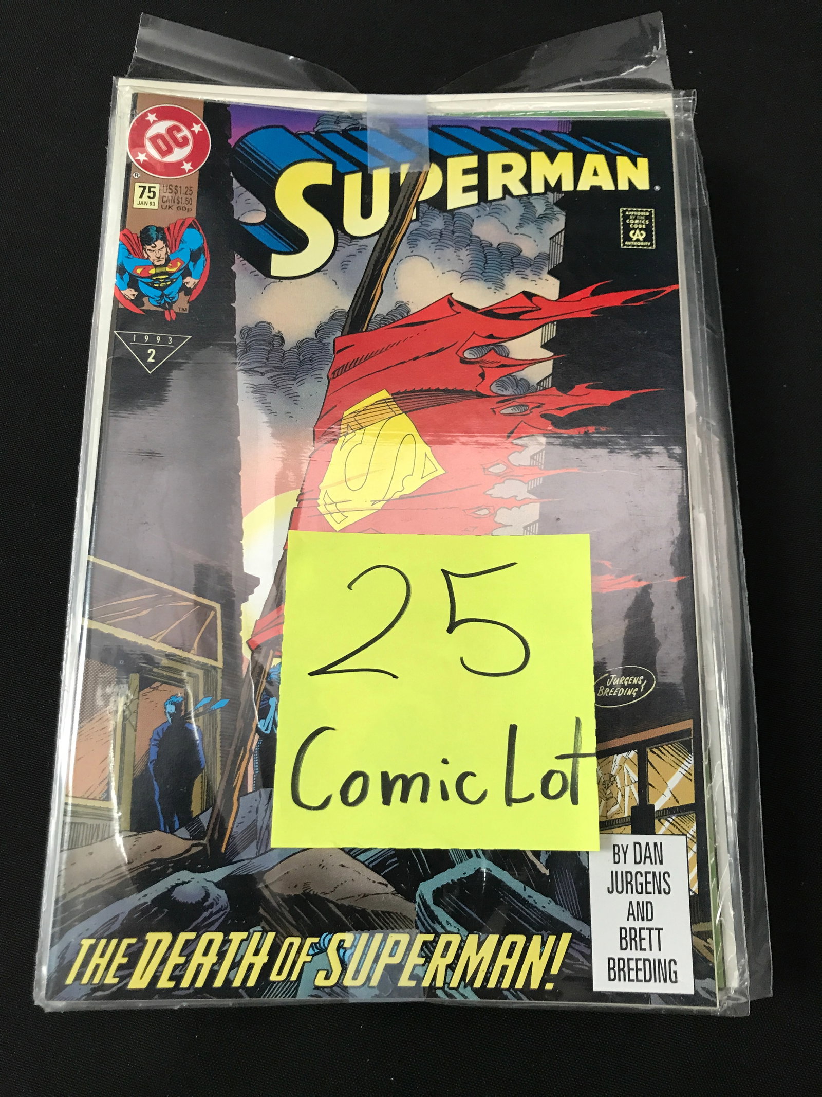 LOT OF 25 COMICS BAGGED AND BOARDED (MAINLY SUPERHERO): Prices are in Canadian Dollars