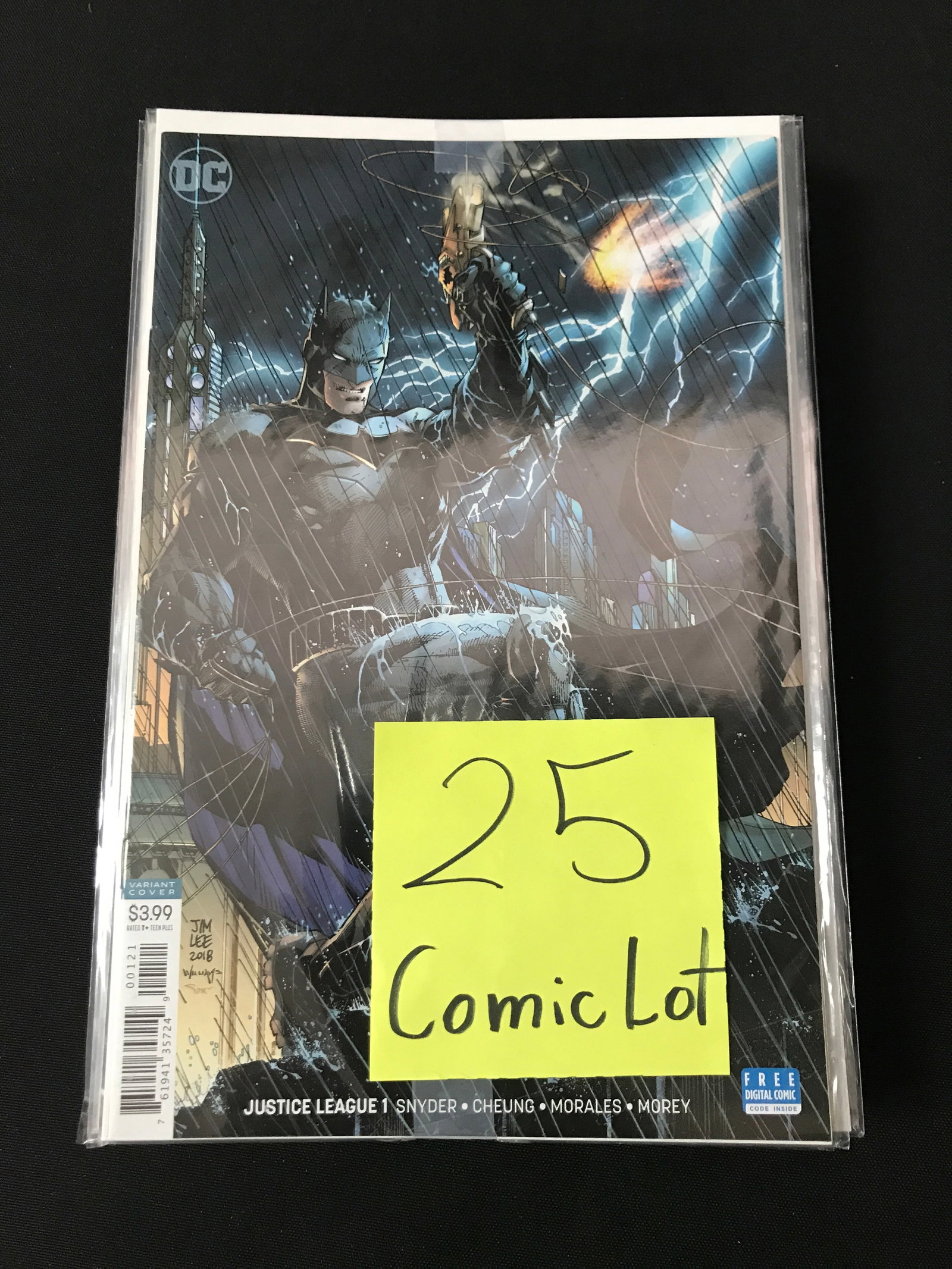 LOT OF 25 COMICS BAGGED AND BOARDED (MAINLY SUPERHERO): Prices are in Canadian Dollars