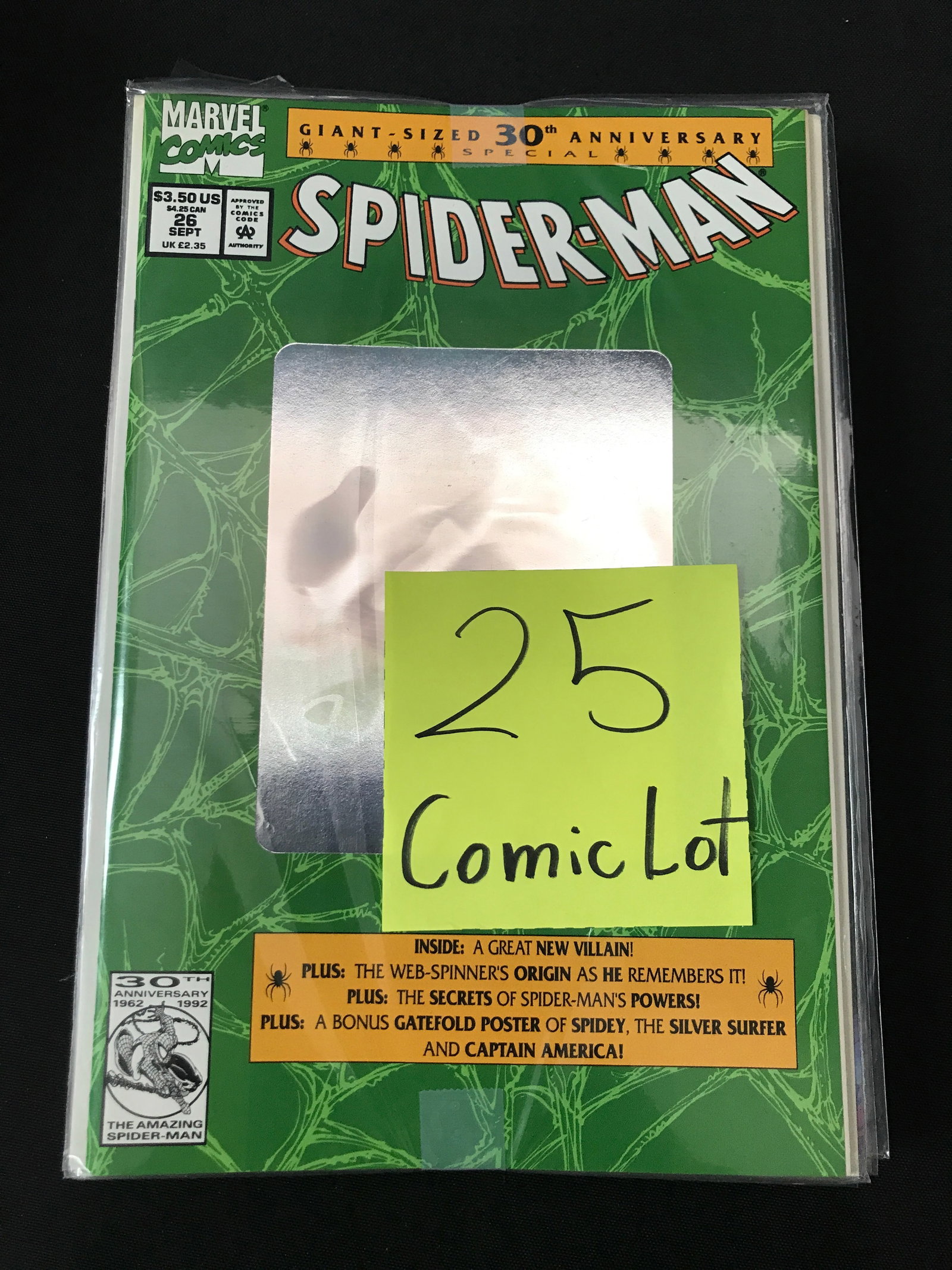LOT OF 25 COMICS BAGGED AND BOARDED (MAINLY SUPERHERO): Prices are in Canadian Dollars