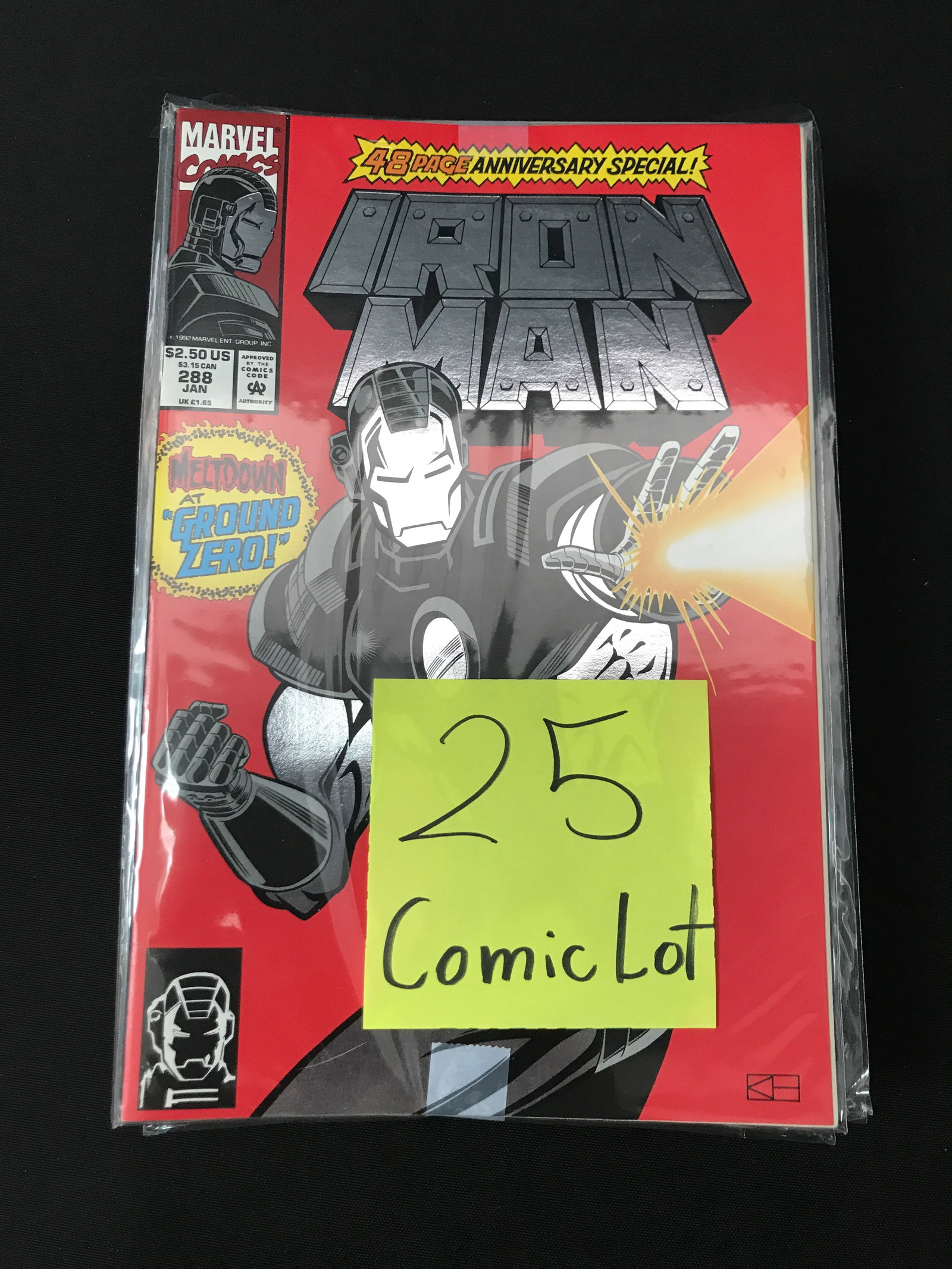 LOT OF 25 COMICS BAGGED AND BOARDED (MAINLY SUPERHERO): Prices are in Canadian Dollars