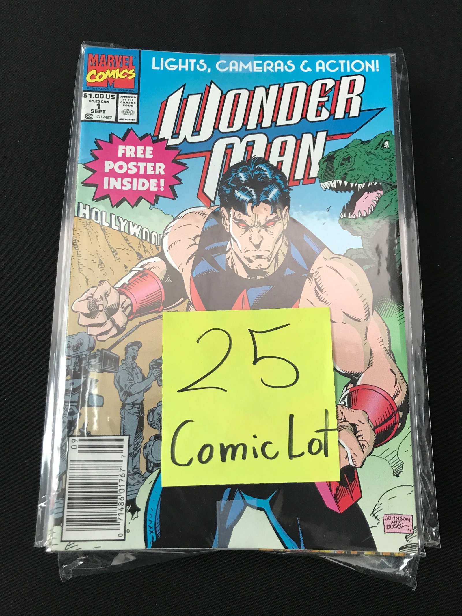LOT OF 25 COMICS BAGGED AND BOARDED (MAINLY SUPERHERO): Prices are in Canadian Dollars