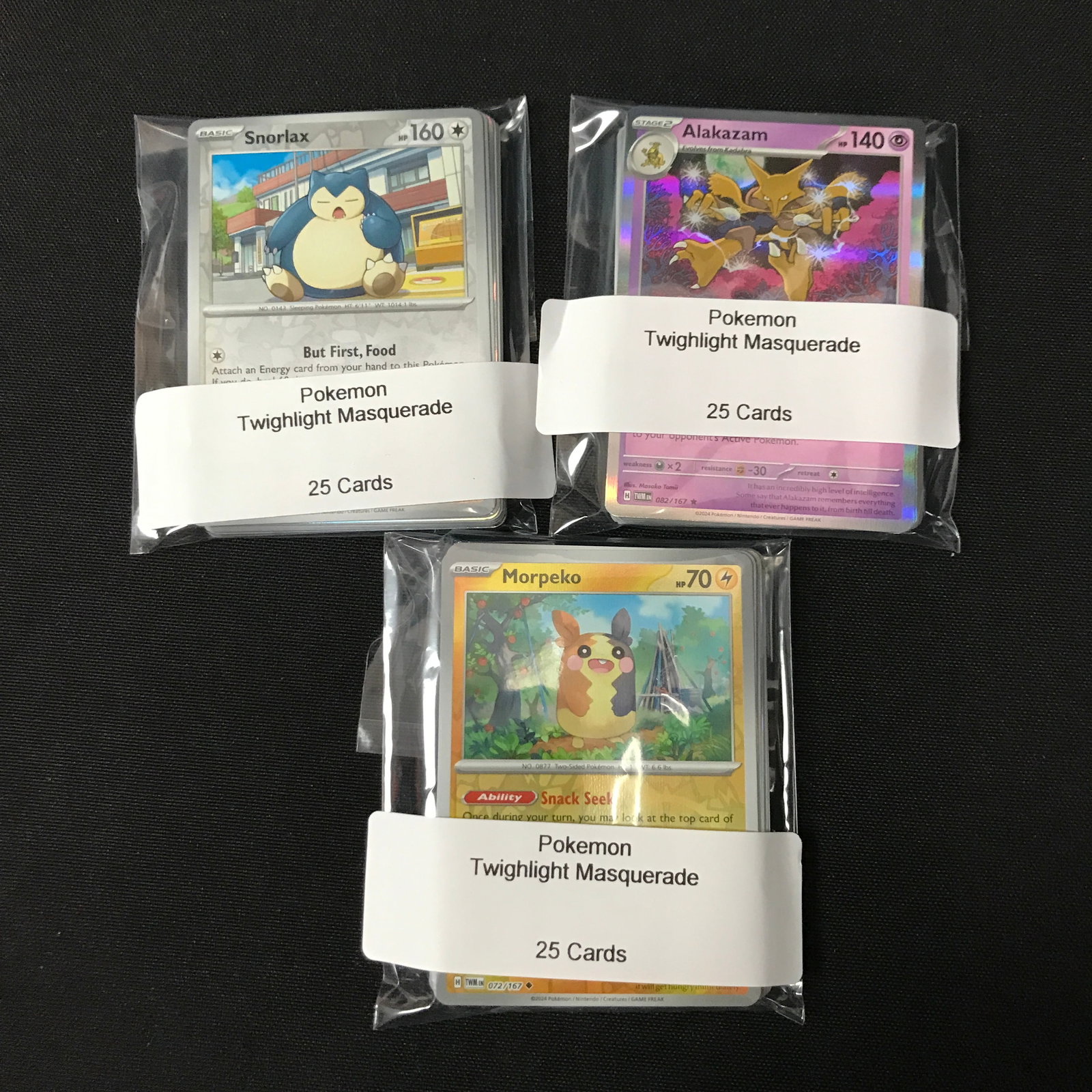 LOT OF 75 POKEMON TCG TWILIGHT MASQUERADE TRADING CARDS: Prices are in Canadian dollars