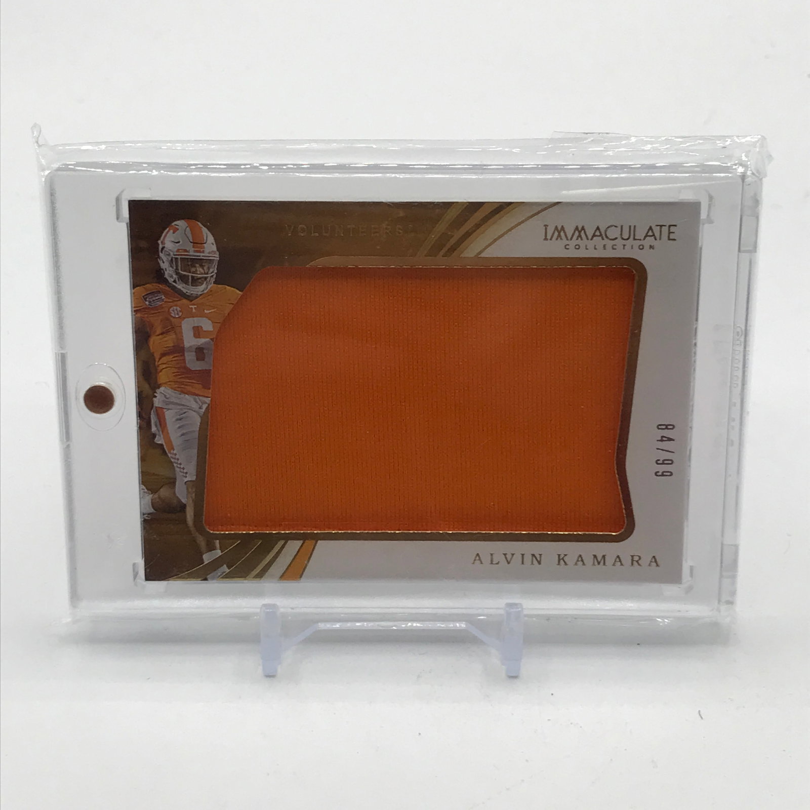 2020 PANINI IMMACULATE COLLECTION COLLEGIATE ALVIN KAMARA PATCH TRADING CARD 84/99 (1 of 2)