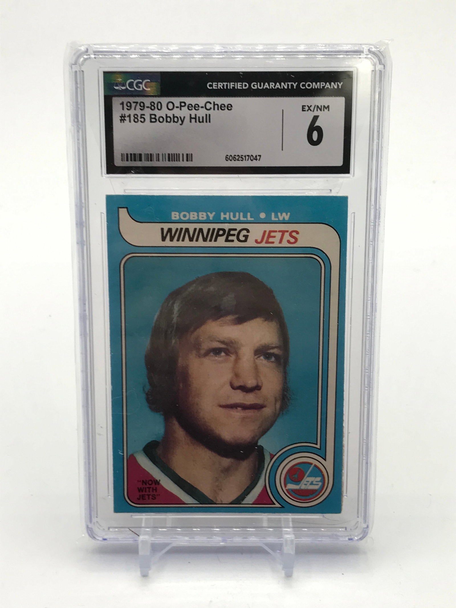1979-80 OPC BOBBY HULL TRADING CARD - CGC GRADE 6: Prices are in Canadian dollars