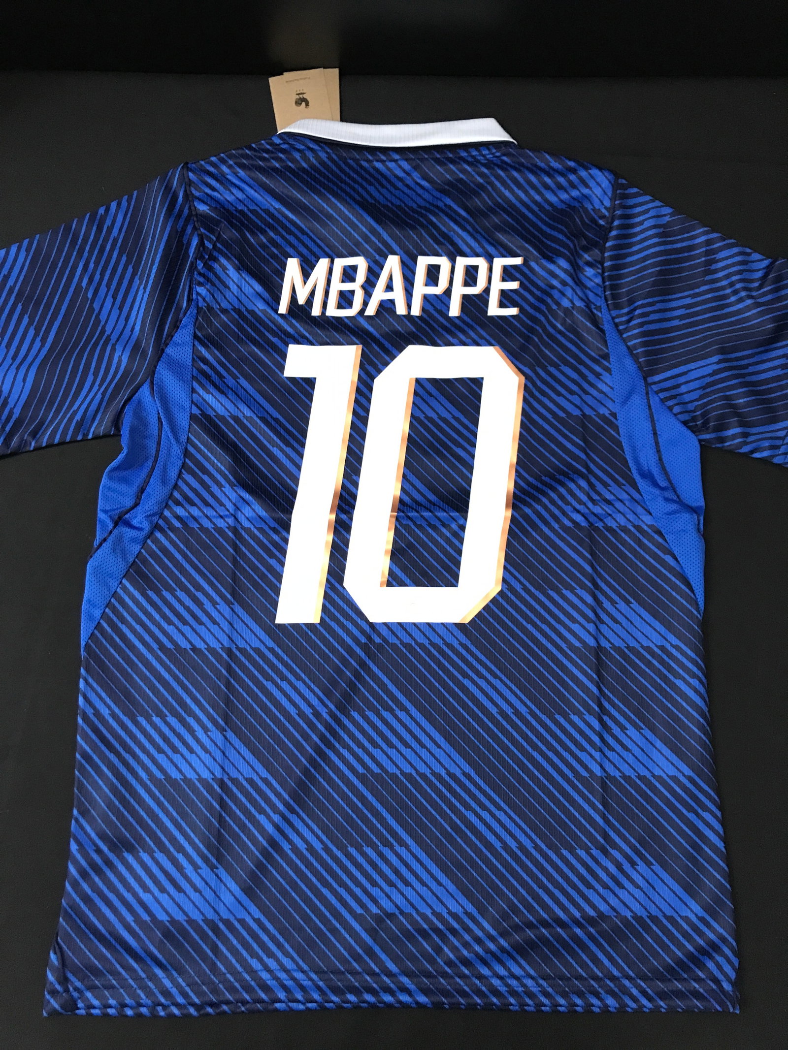 MBAPPE FRANCE SOCCER JERSEY NEW WITH TAGS: Prices are in Canadian dollars