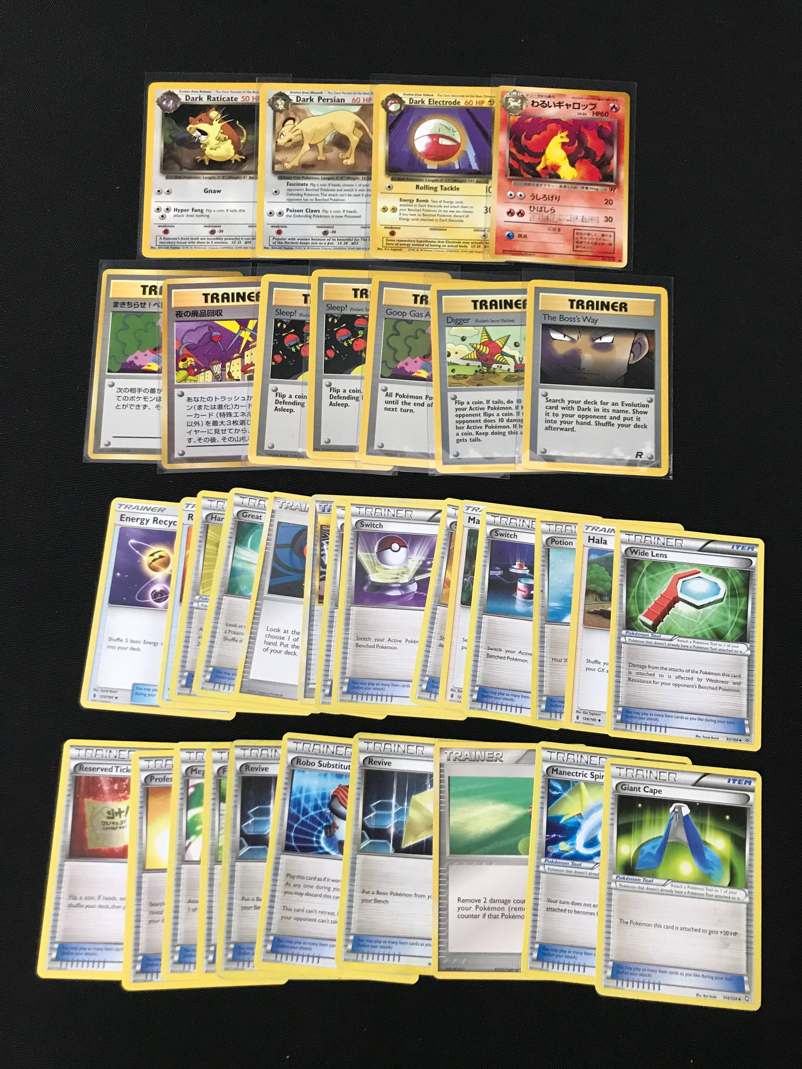 LOT OF POKEMON TCG LOOSE TRADING CARDS: Prices are in Canadian dollars