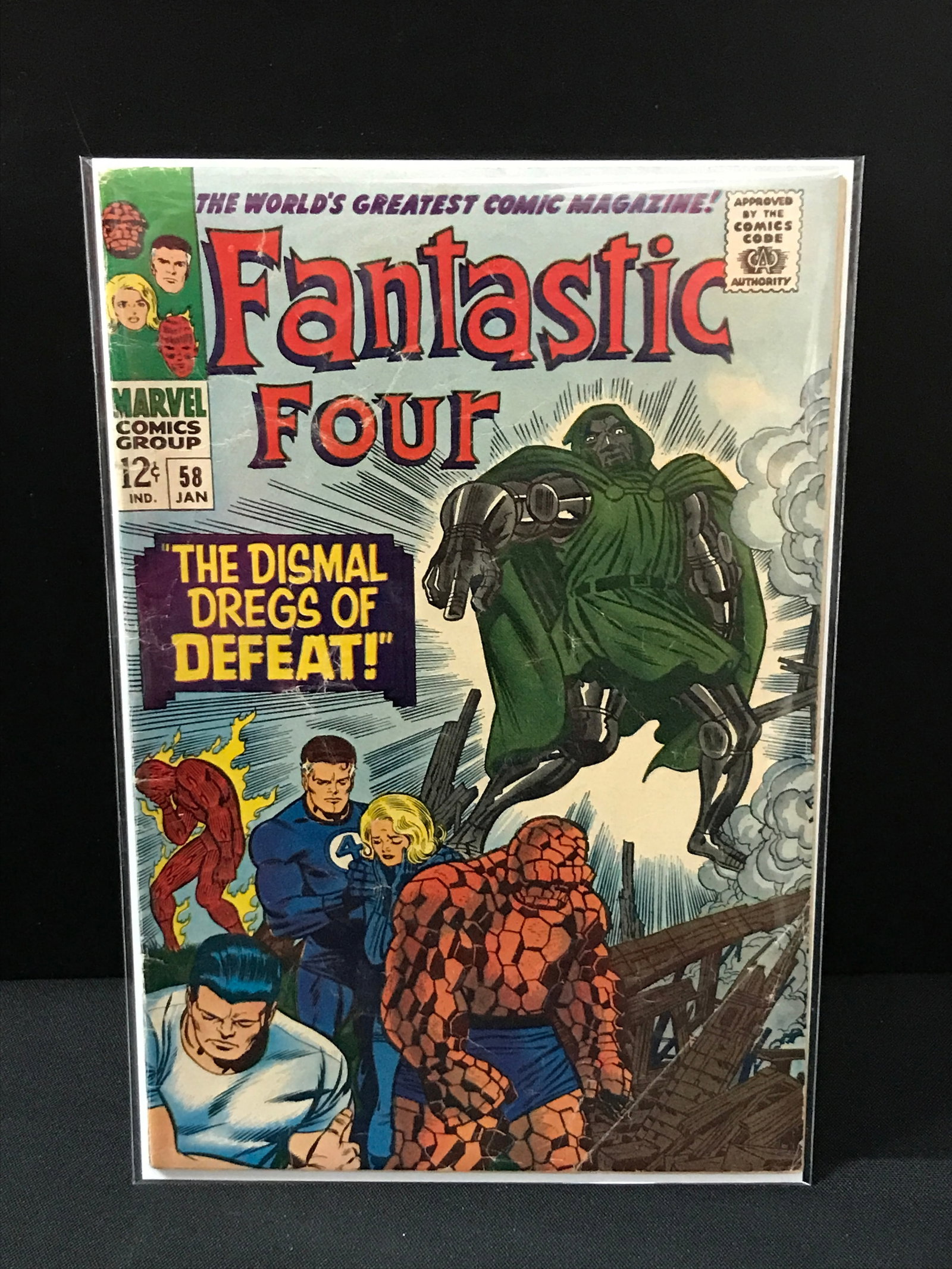 FANTASTIC FOUR #58 - MARVEL COMICS (1 of 1)