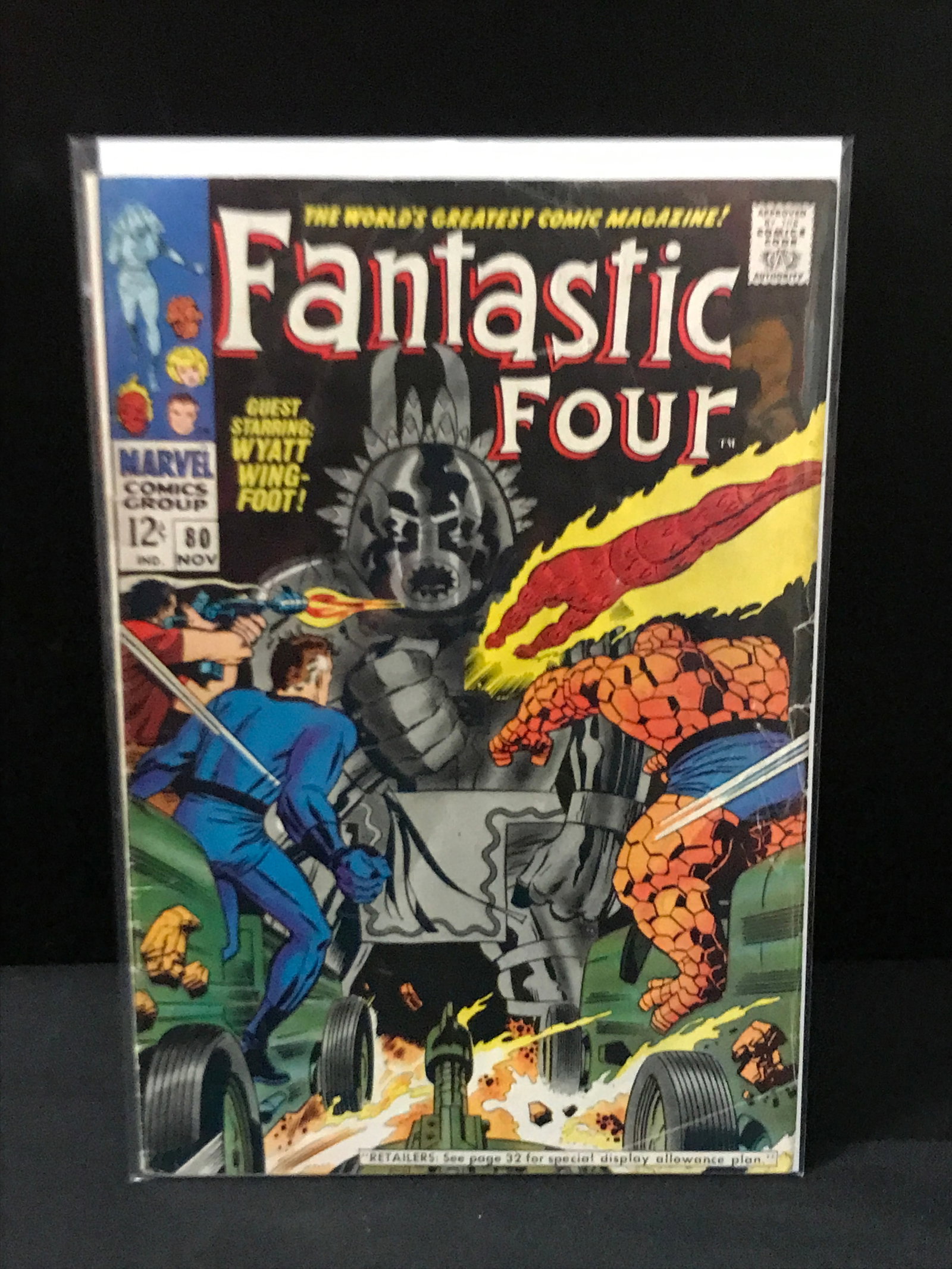 FANTASTIC FOUR #80 - MARVEL COMICS (1 of 1)