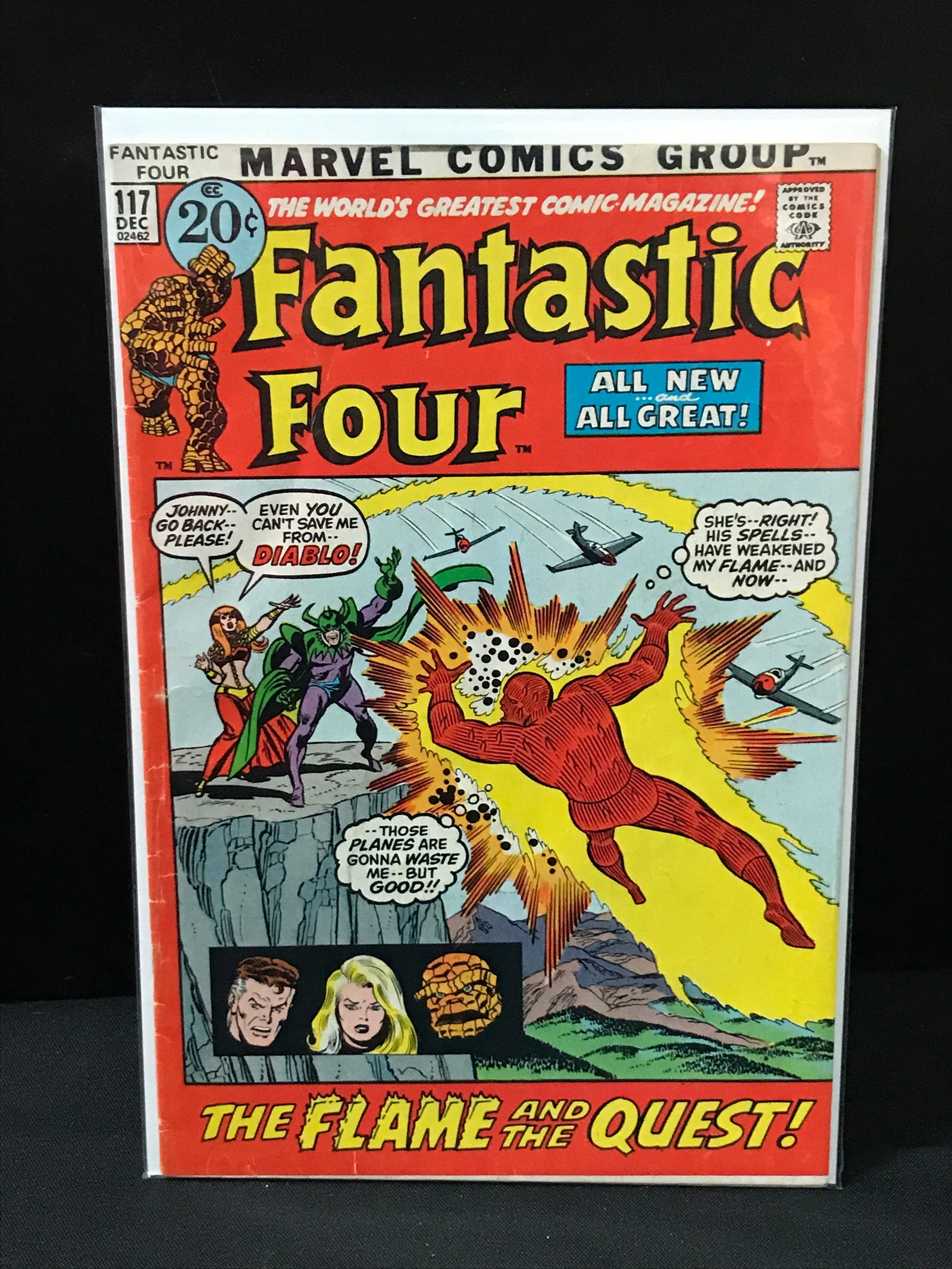 FANTASTIC FOUR #117 - MARVEL COMICS (1 of 1)