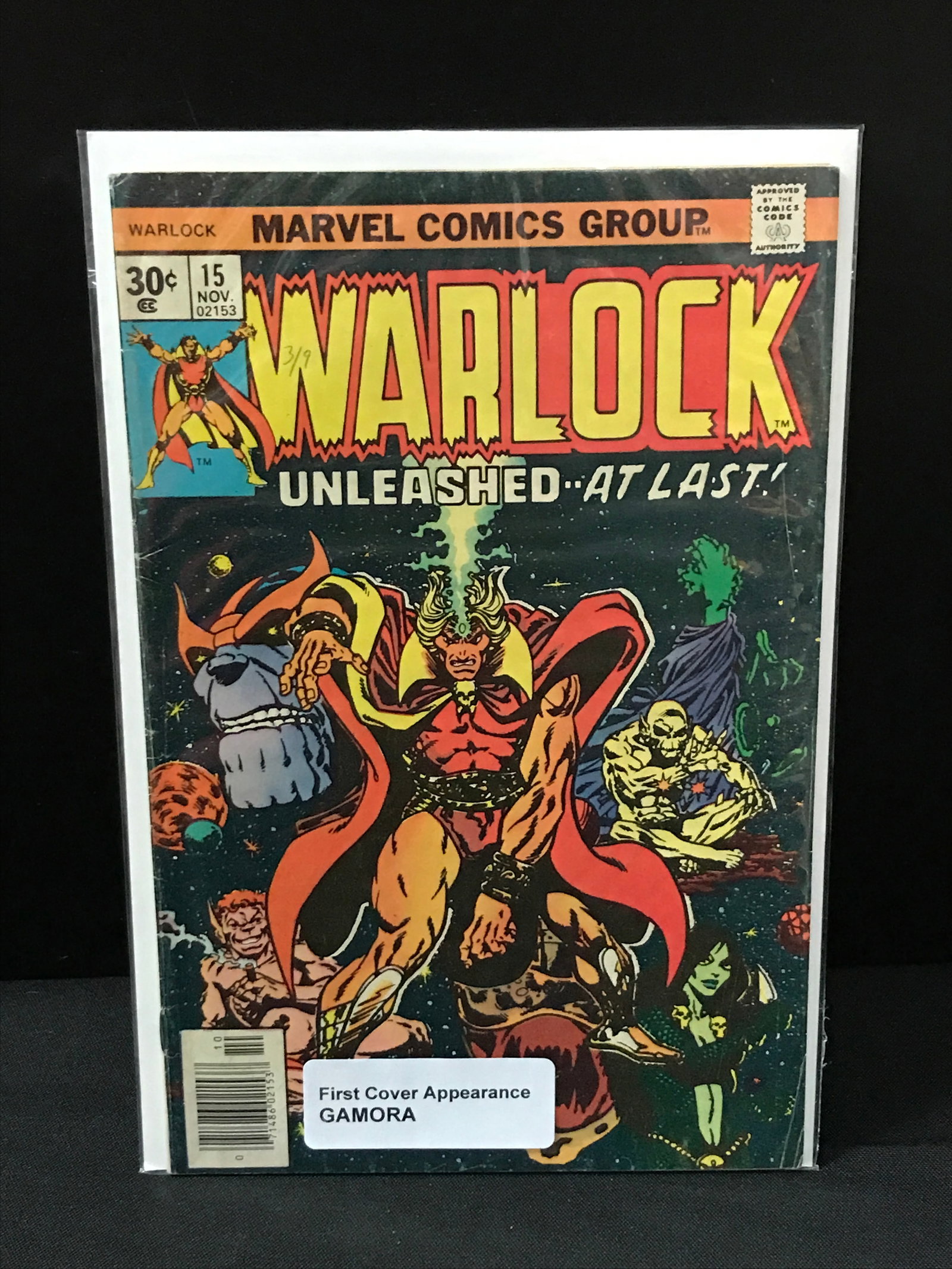 WARLOCK #15 - MARVEL COMICS: Prices are in Canadian dollars