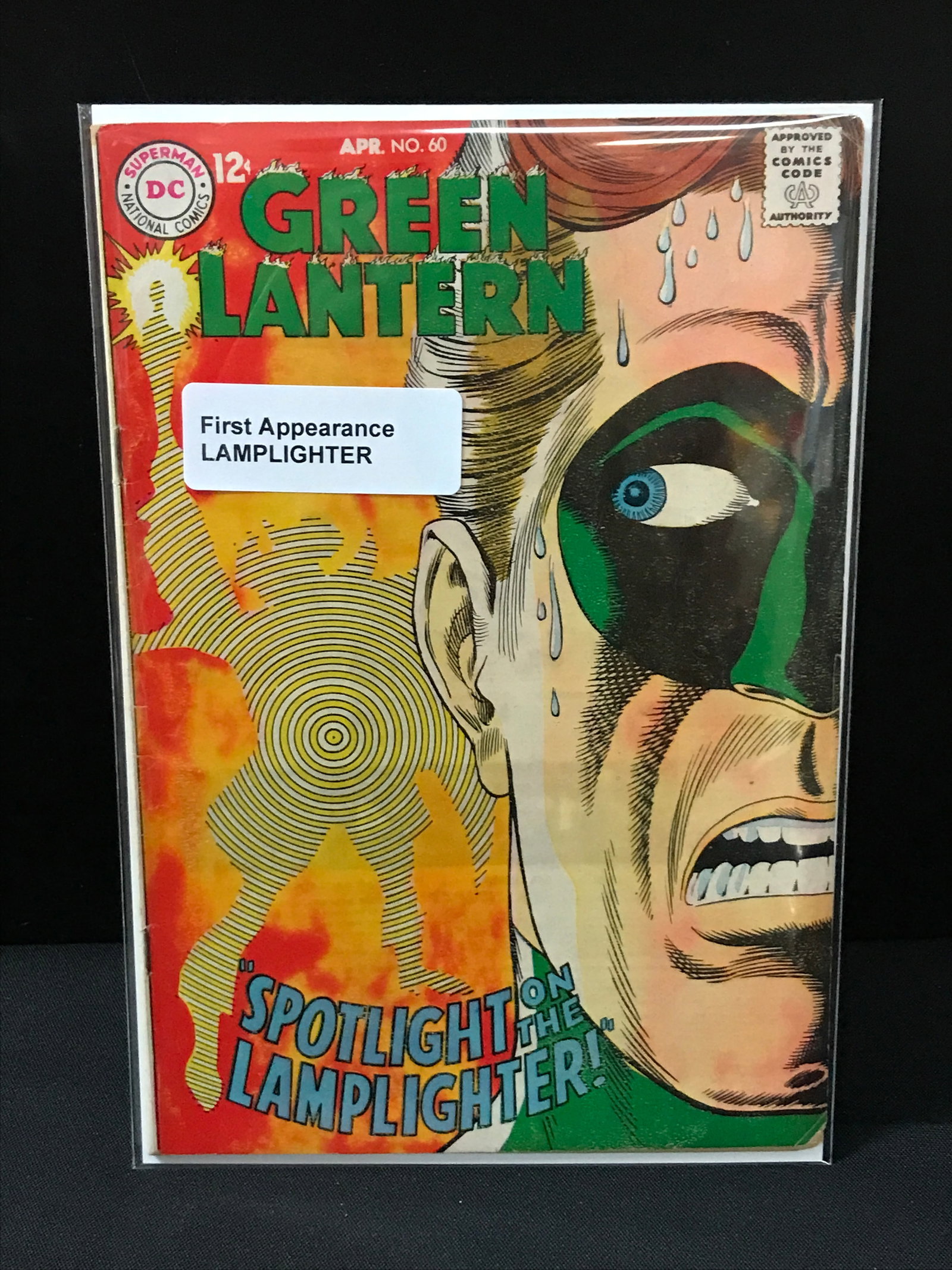 GREEN LANTERN #60 1ST APP LAMPLIGHTER - DC COMICS (1 of 1)