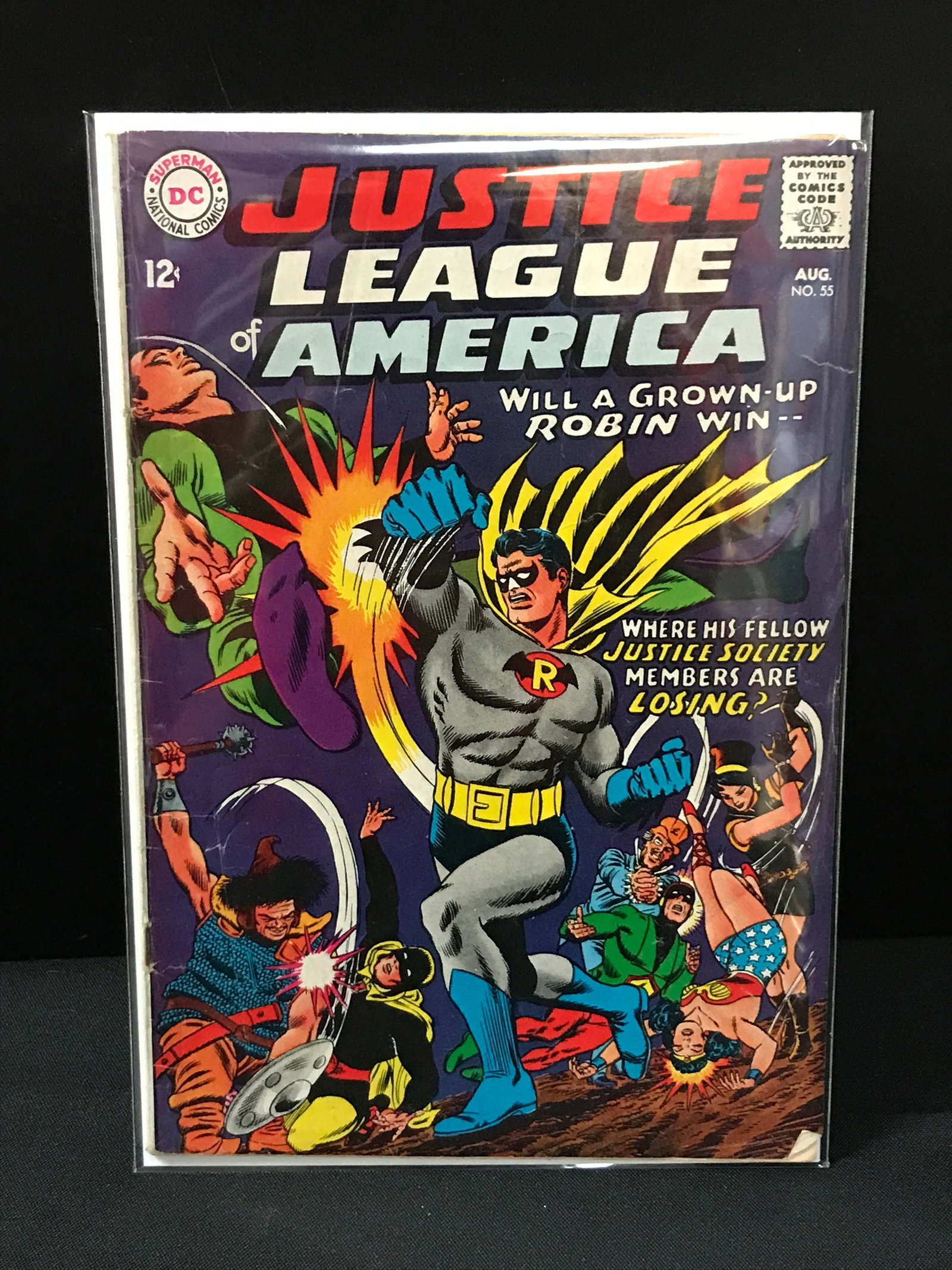 JUSTICE LEAGUE OF AMERICA #55 - DC COMICS (1 of 1)