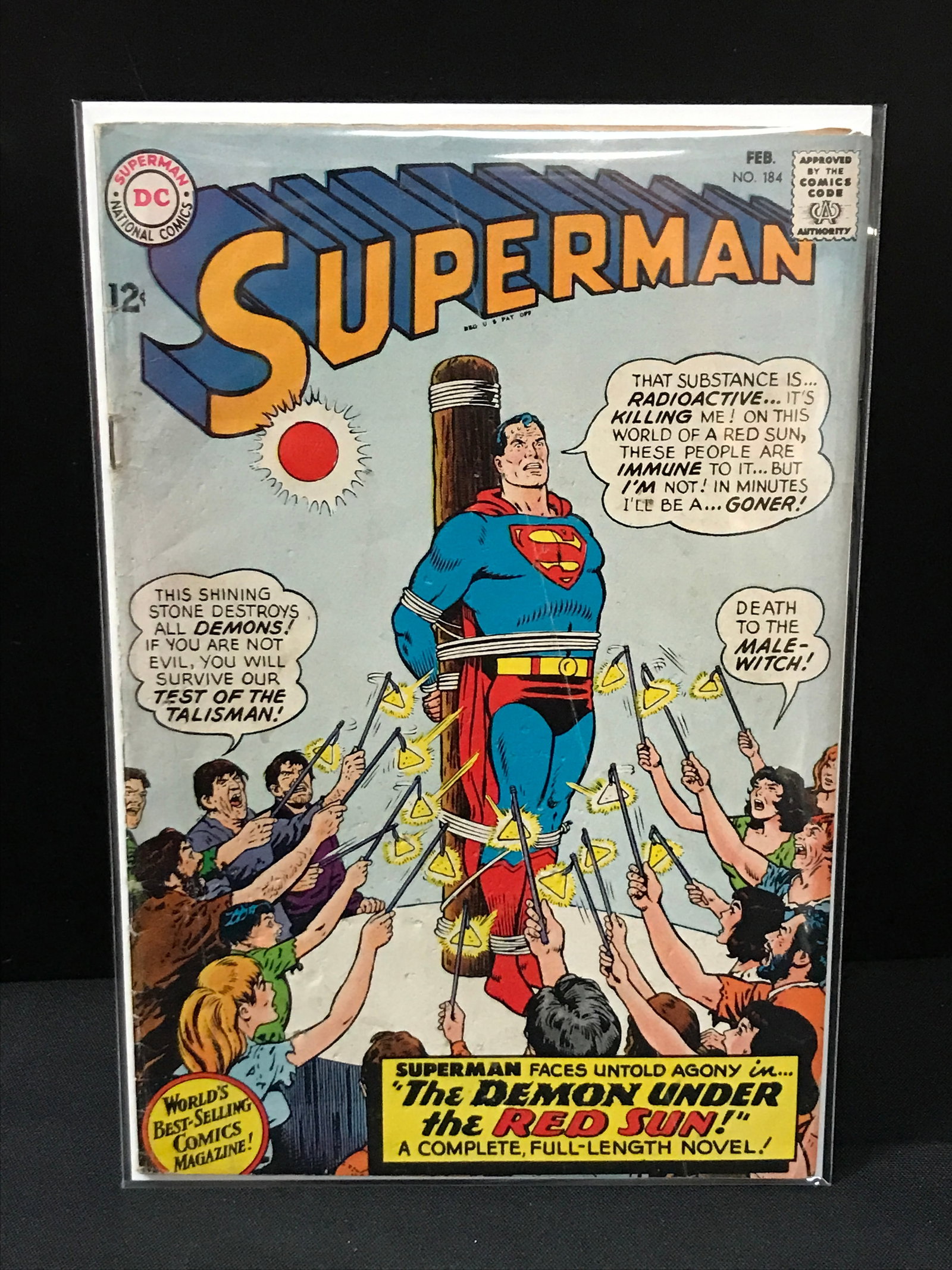 SUPERMAN #184 - DC COMICS (1 of 1)
