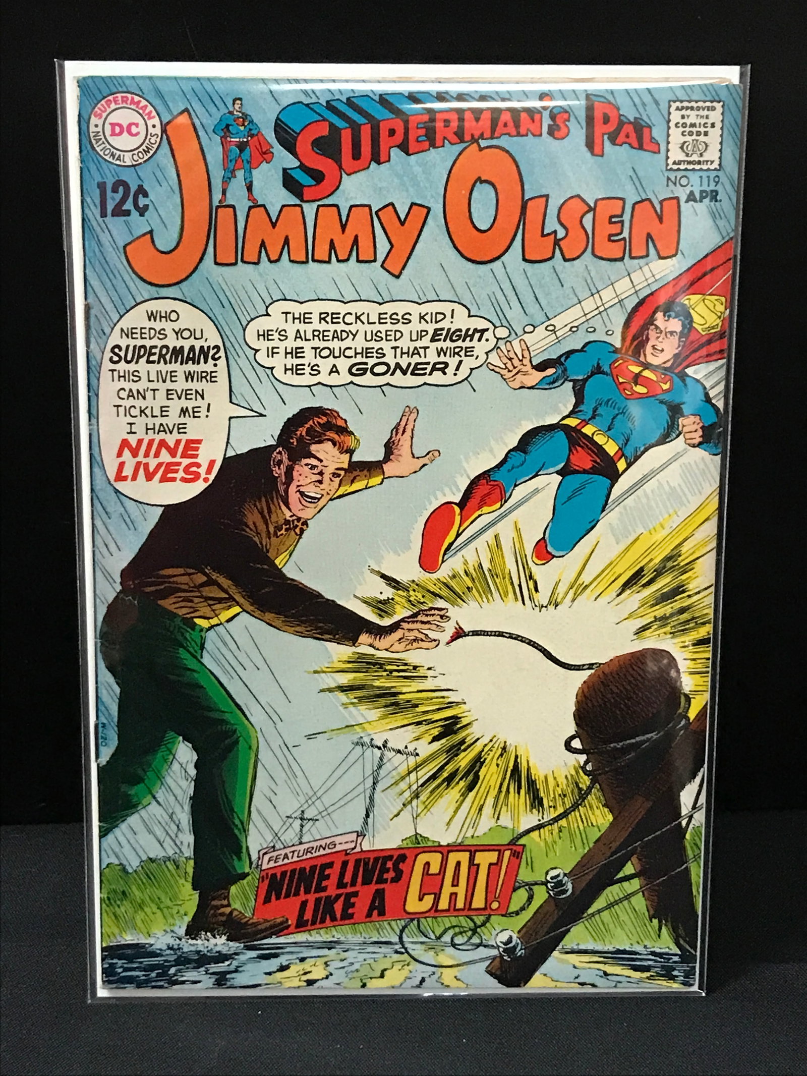 SUPERMAN'S PAL JIMMY OLSEN #119 - DC COMICS (1 of 1)