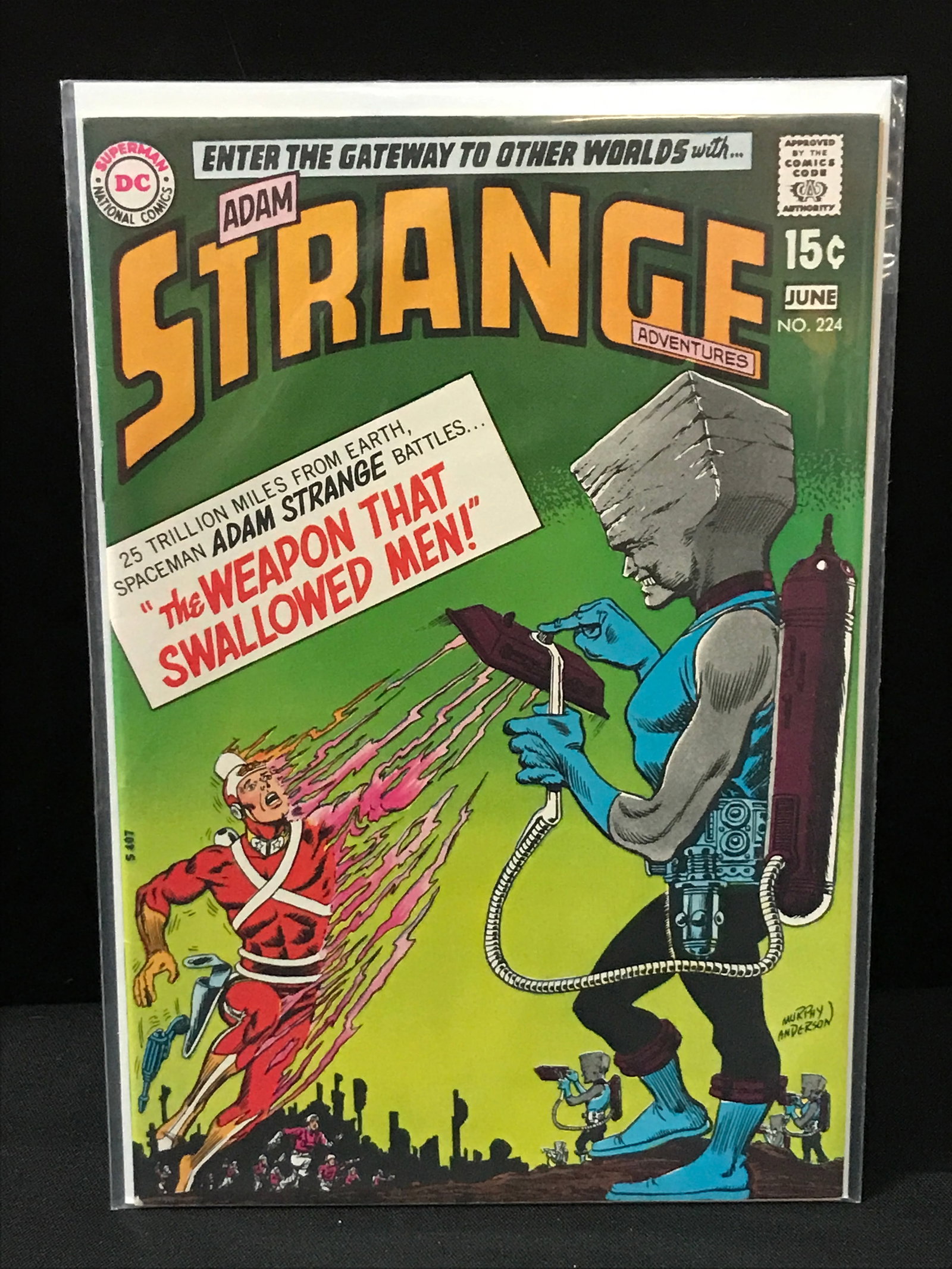 ADAM STRANGE ADVENTURES #224 - DC COMICS (1 of 1)