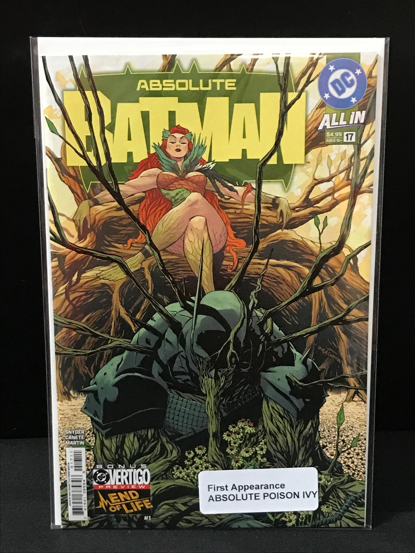 ABSOLUTE BATMAN #17 1ST ABSOLUTE POISON IVY - DC COMICS (1 of 1)