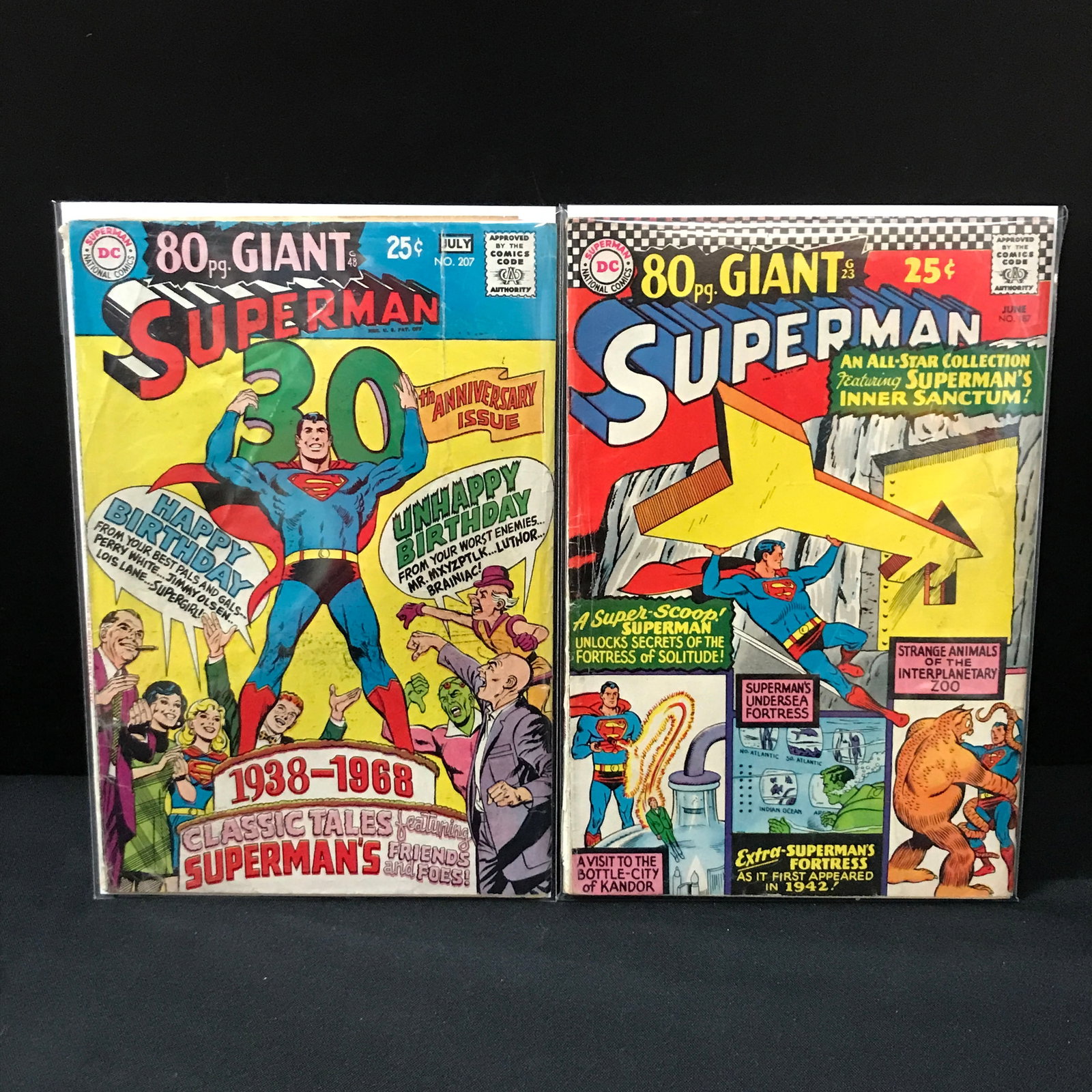 LOT OF 2 80 PAGE GIANT SUPERMAN COMICS - DC COMICS (1 of 1)