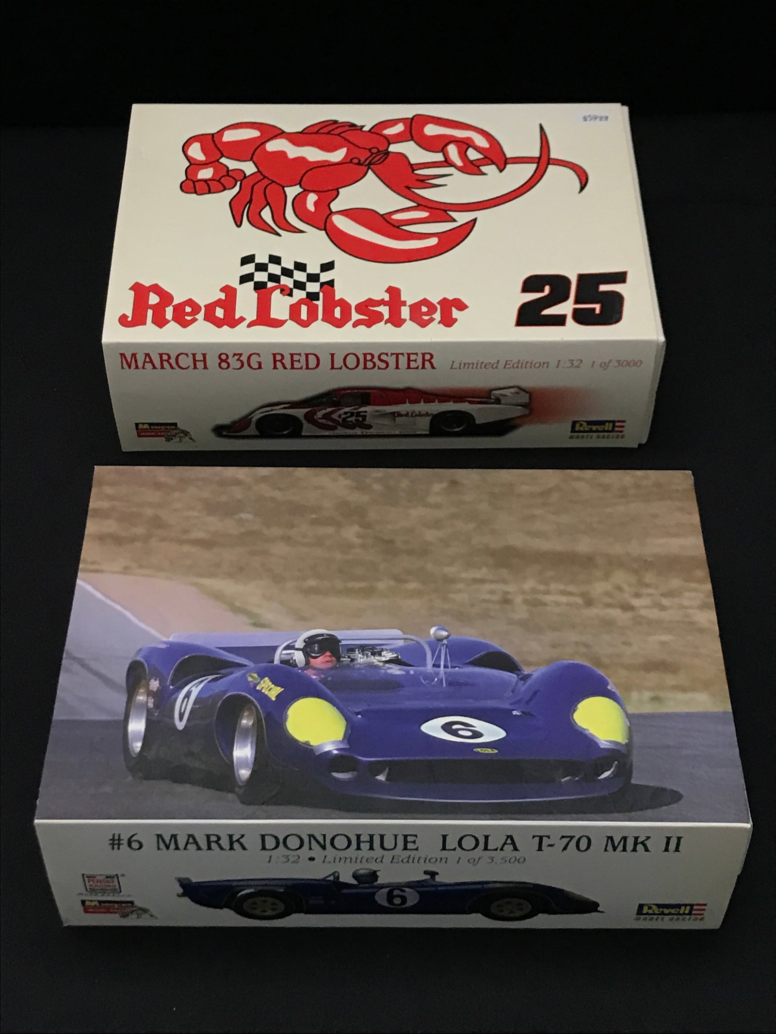 LOT OF 2 LIMITED EDITION RACING CARS IN ORIGINAL PACKAGING (1 of 1)