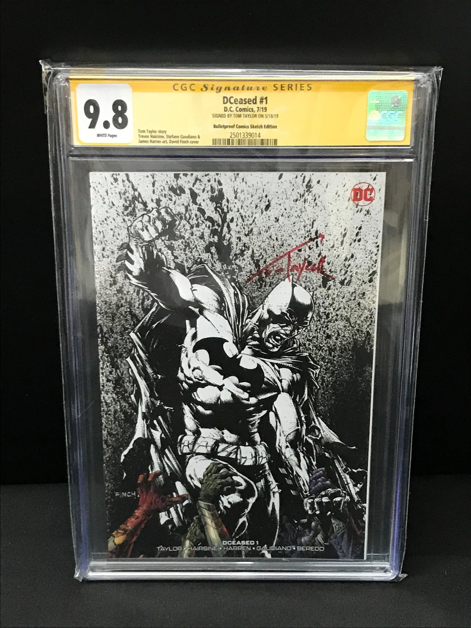 DCEASED #1 BY DC COMICS - GCG GRADE 9.8 (1 of 1)