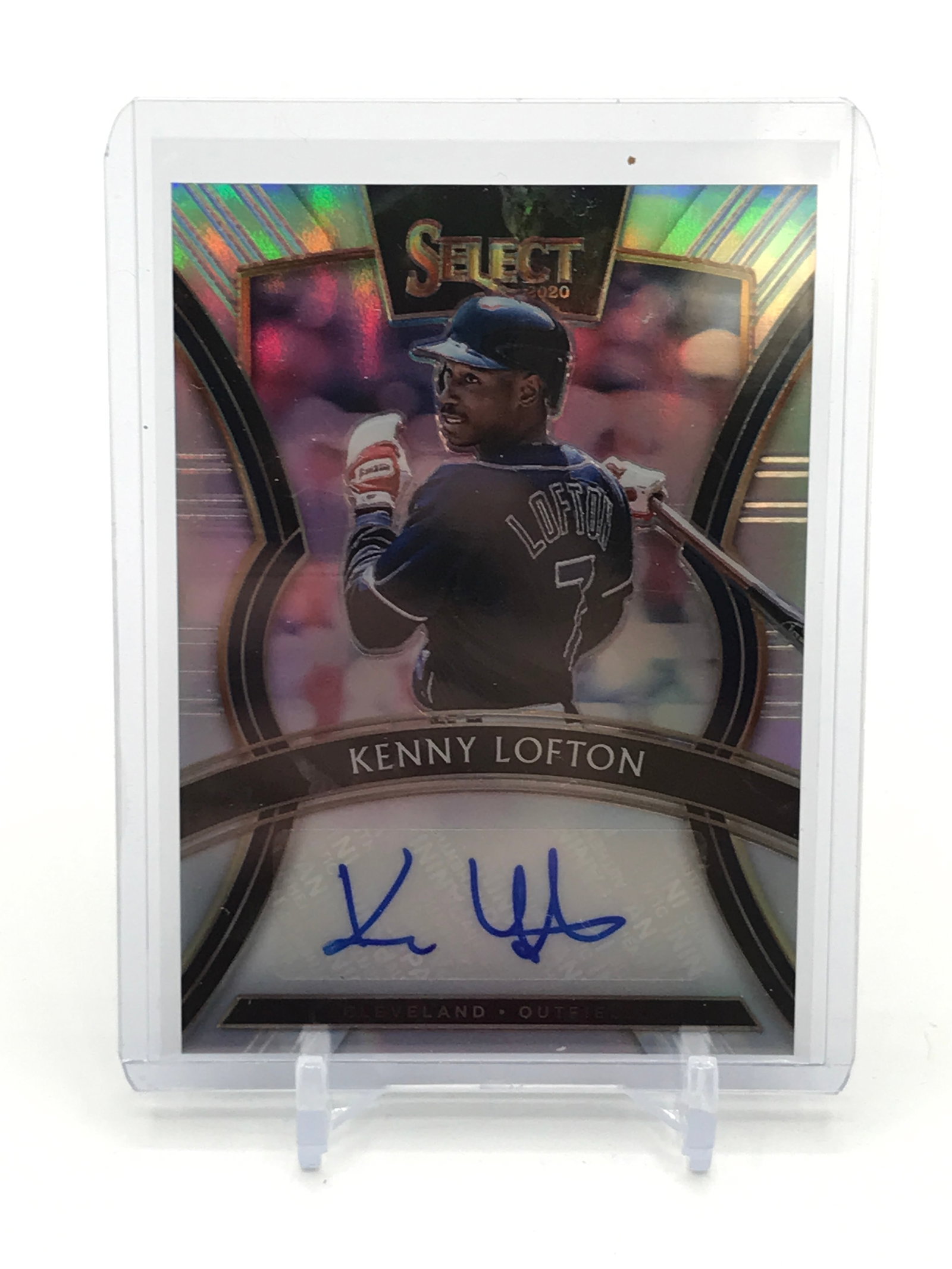 2020 PANINI SELECT BASEBALL KENNY LOFTON SIGNED TRADING CARD 41/75 (1 of 2)