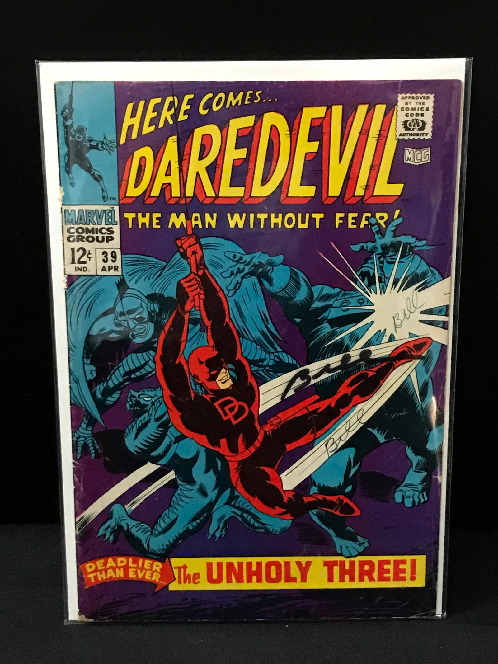 DAREDEVIL #39 - MARVEL COMICS (1 of 1)