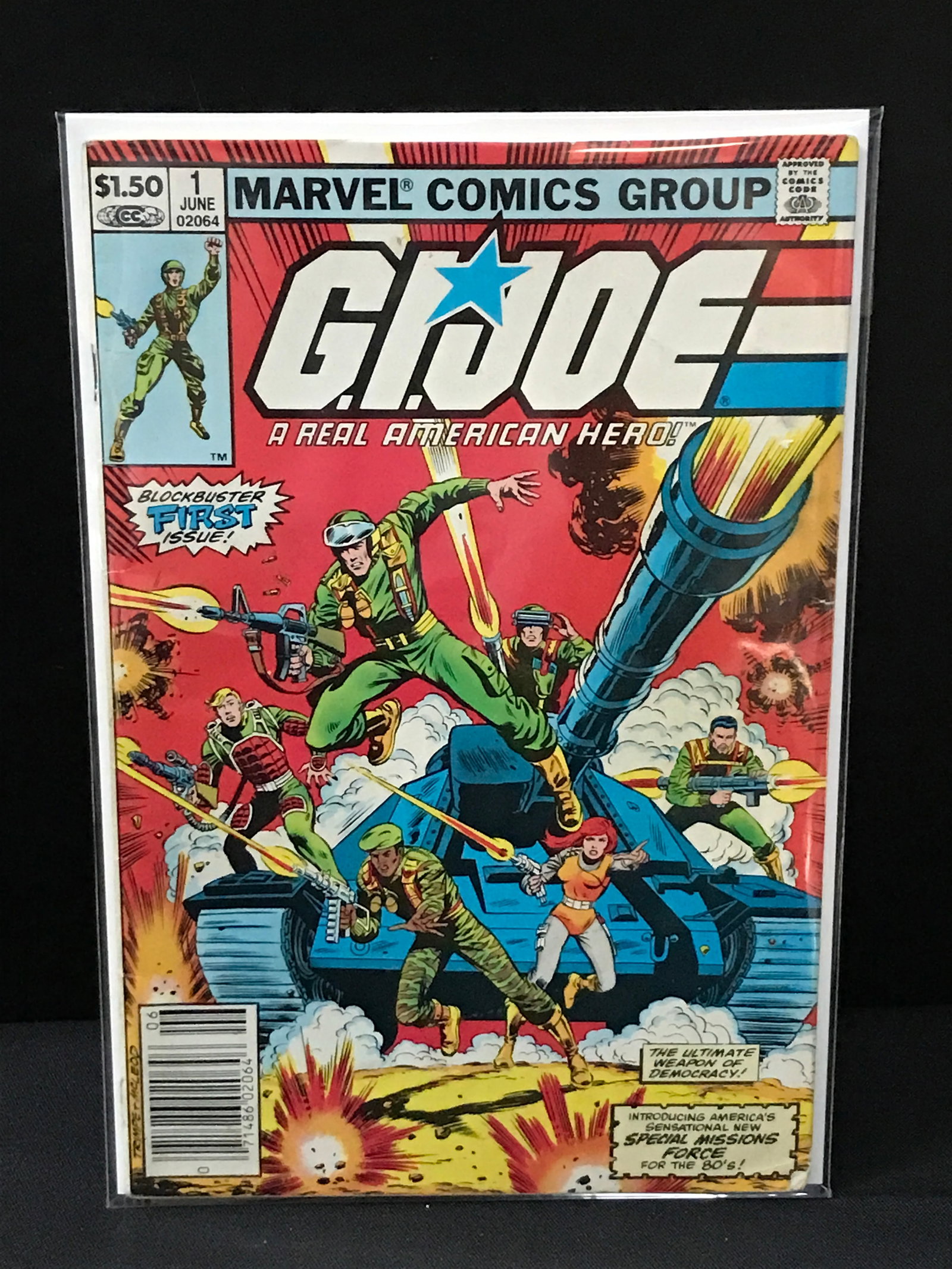 G.I JOE #1 - MARVEL COMICS (1 of 1)