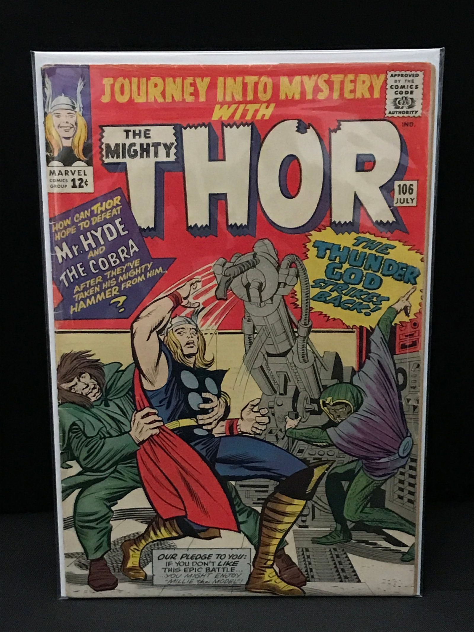 JOURNEY INTO MYSTERY WITH THE MIGHTY THOR #106 - MARVEL COMICS (1 of 1)