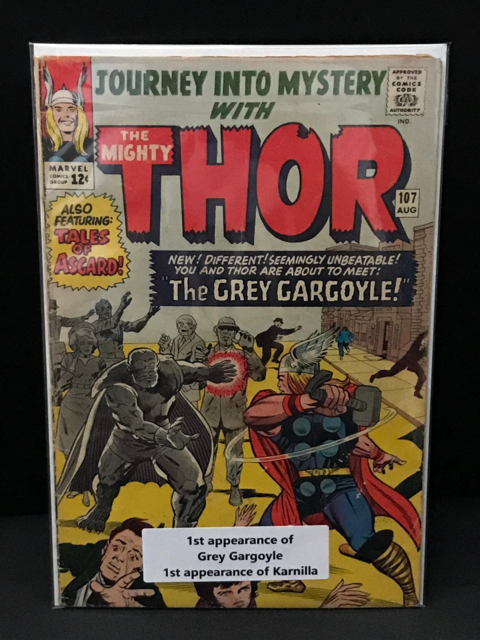 JOURNEY INTO MYSTERY WITH THE MIGHTY THOR #107 - MARVEL COMICS (1 of 1)