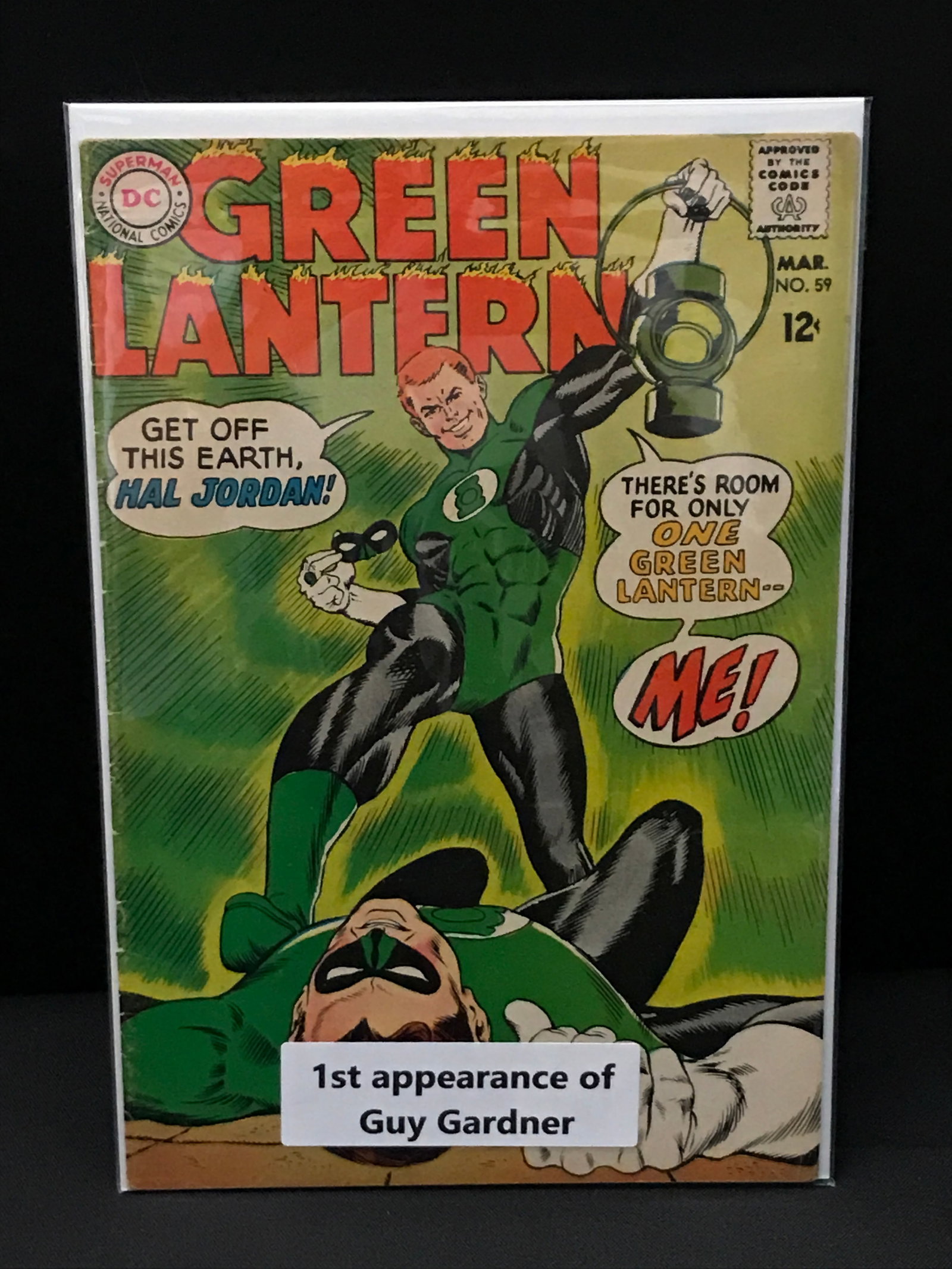 GREEN LANTERN #59 1ST APP OF GUY GARDNER - DC COMICS (1 of 1)