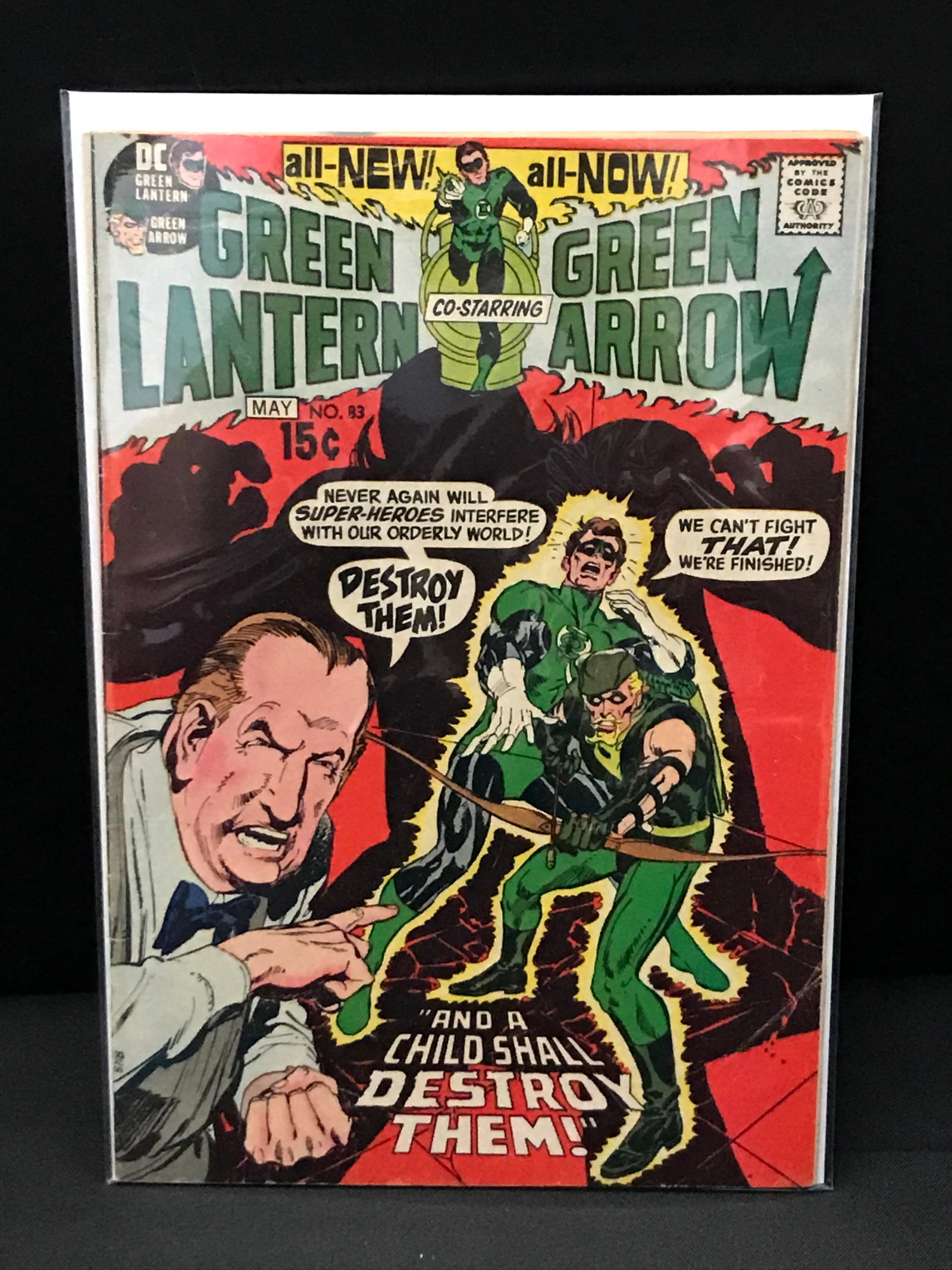 GREEN LANTERN CO-STARRING GREEN ARROW #83 - DC COMICS (1 of 1)
