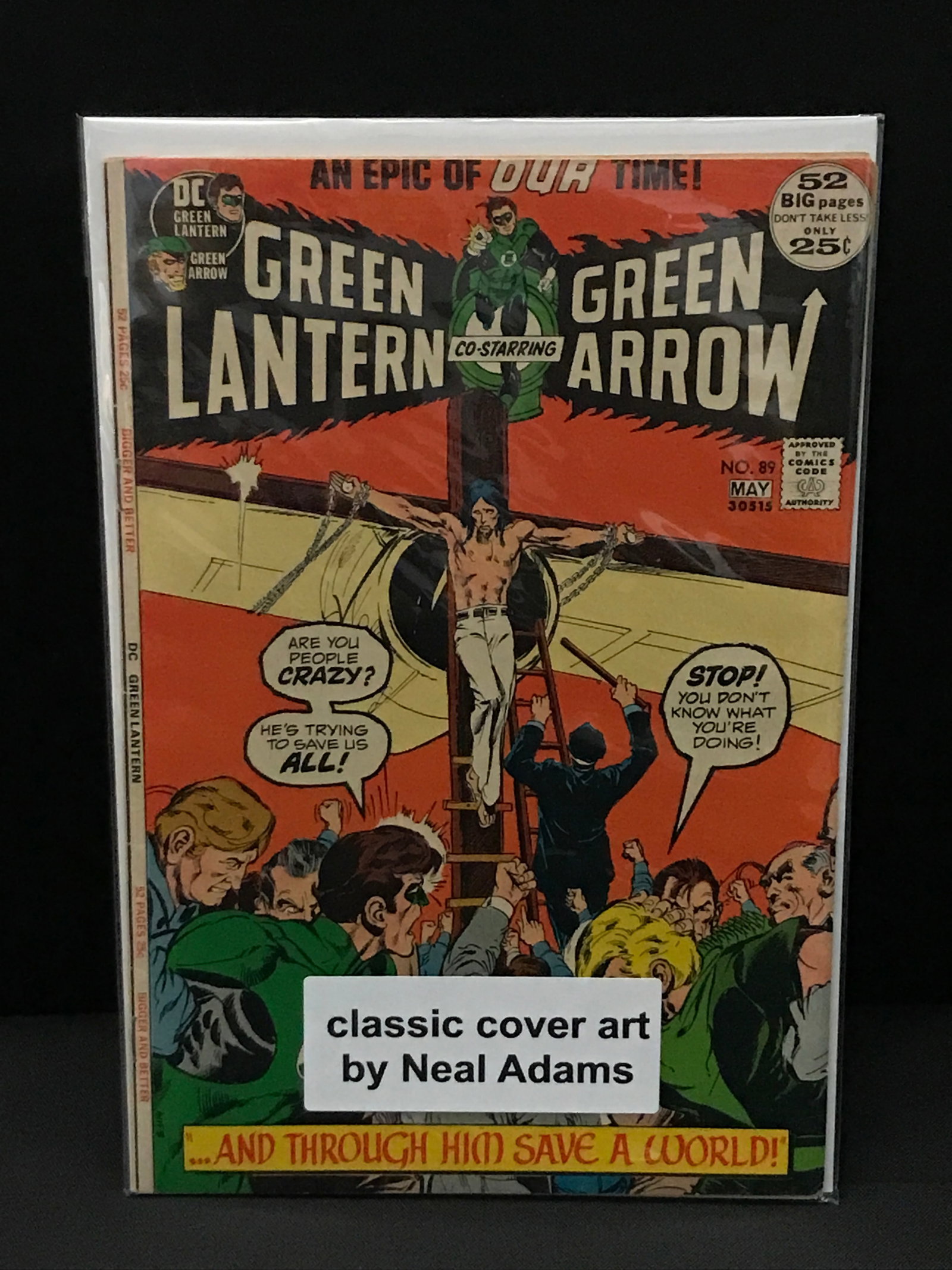 GREEN LANTERN CO-STARRING GREEN ARROW #89 - DC COMICS (1 of 1)