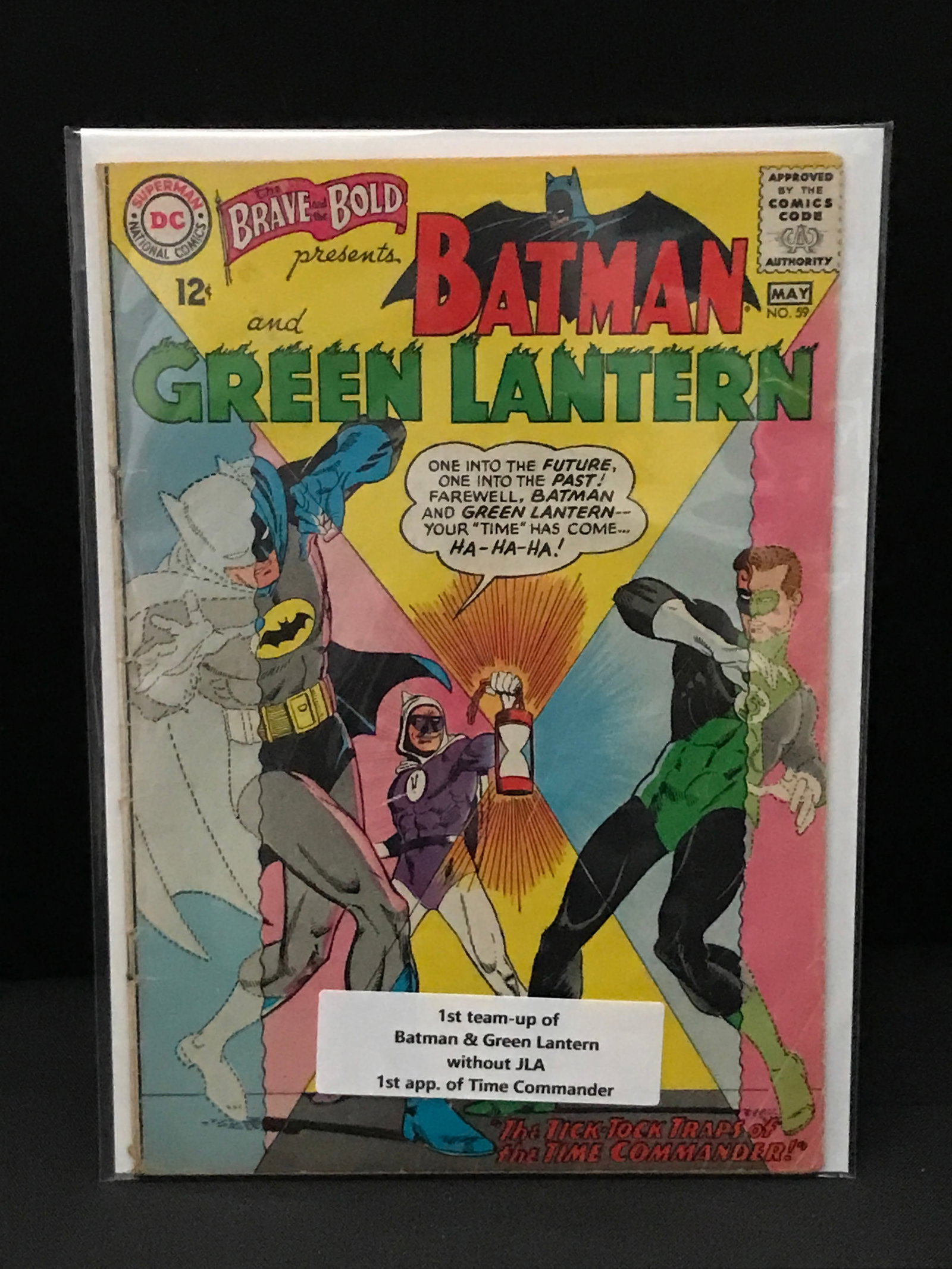 BRAVE AND THE BOLD #59 1ST APP TIME COMMANDER - DC COMICS: Prices are in Canadian dollars
