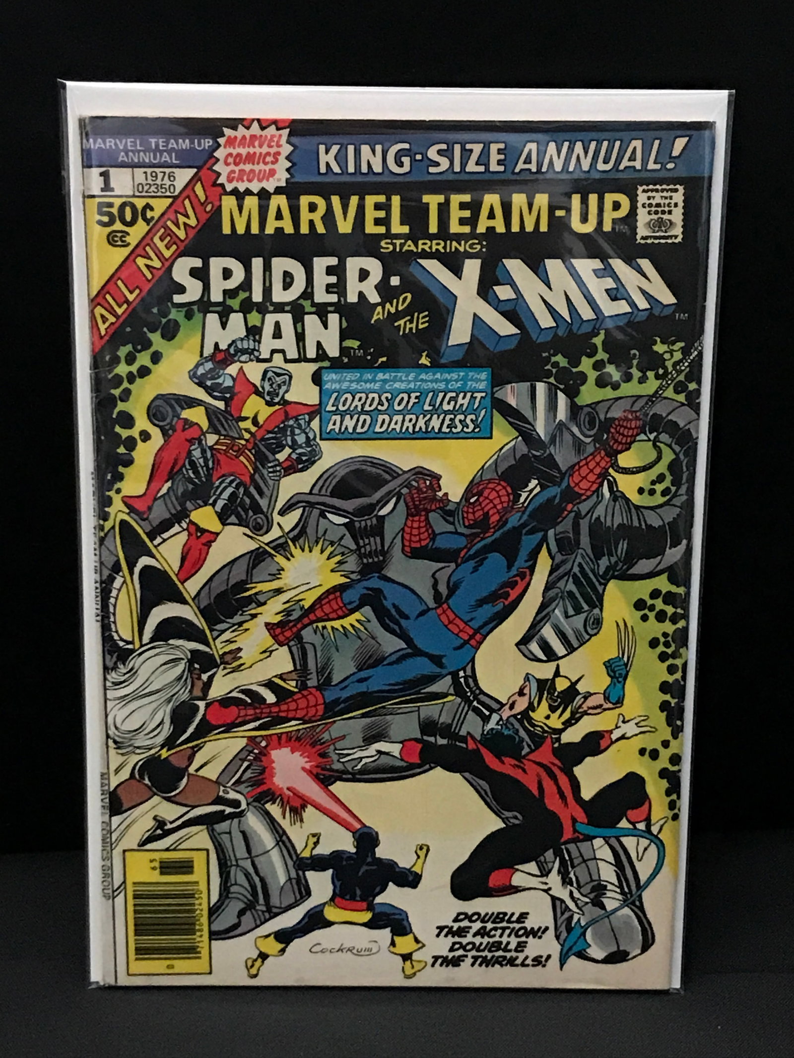 MARVEL TEAMUP KING SIZE ANNUAL #1 - MARVEL COMICS (1 of 1)
