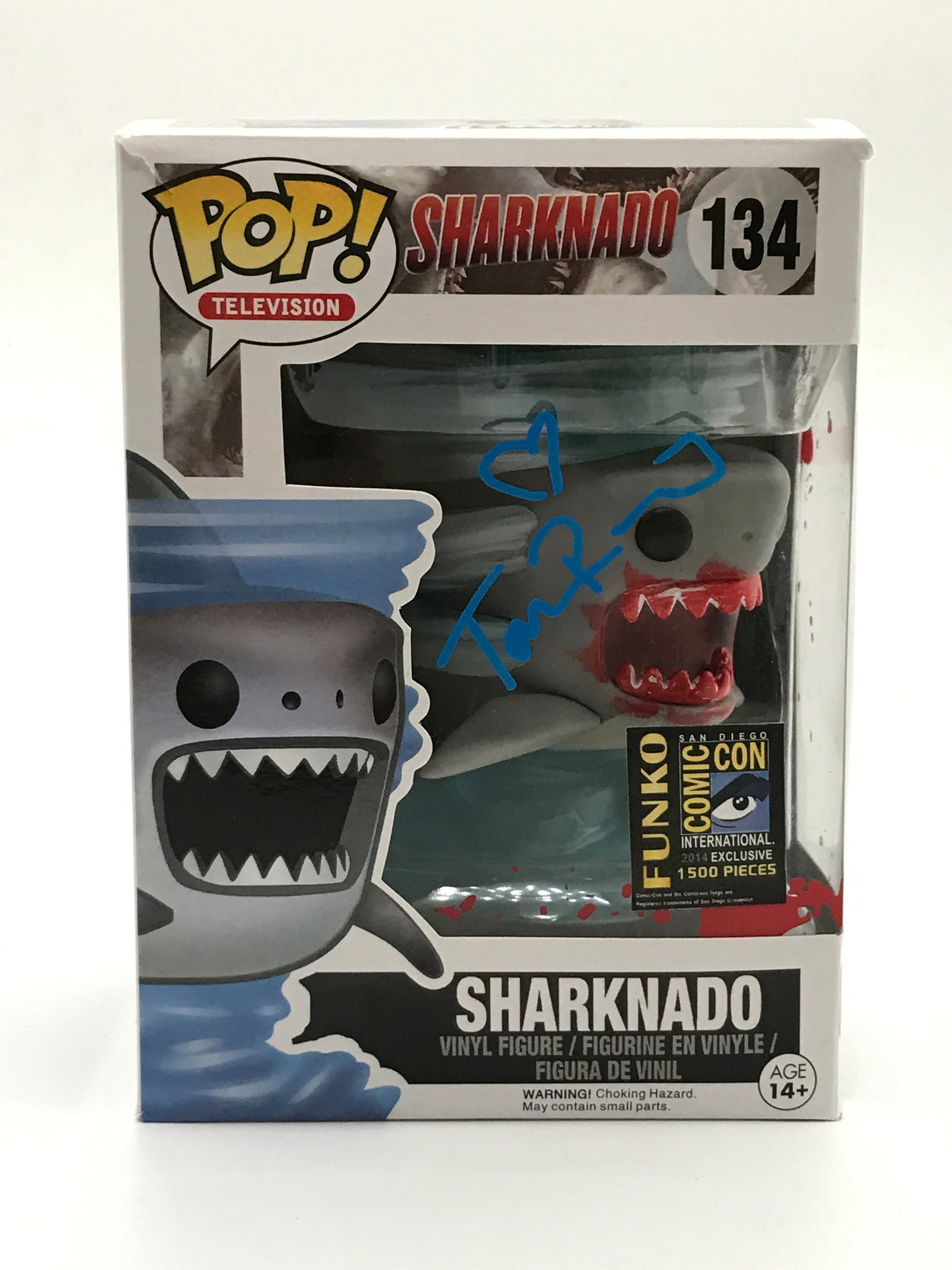TARA RIED SIGNED SHARKNADO FUNKO POP - WWOC COA: Prices are in Canadian dollars