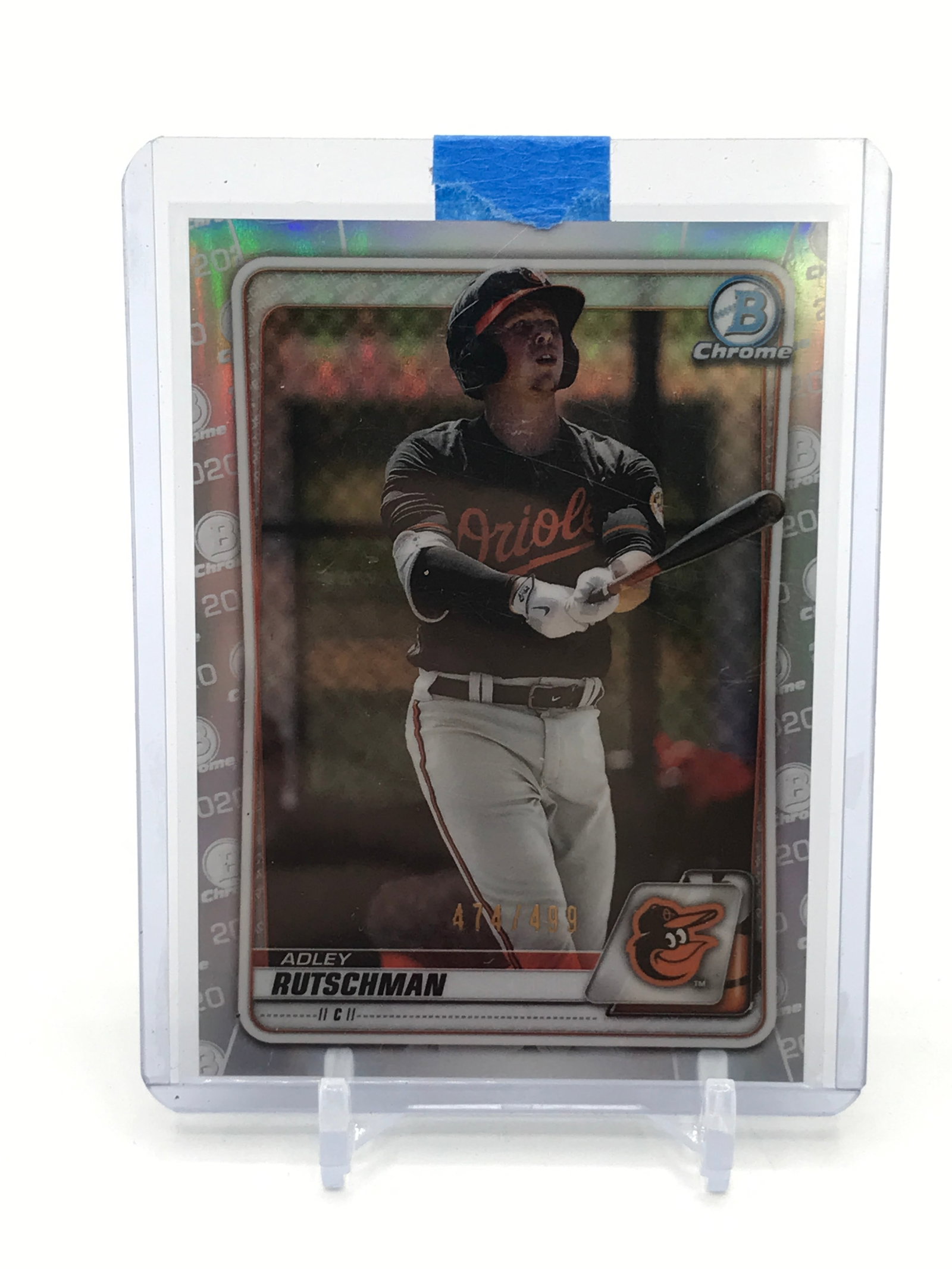 2020 BOWMAN CHROME ADLEY RUTSCHMAN BASEBALL ROOKIE CARD 474/499: Prices are in Canadian dollars