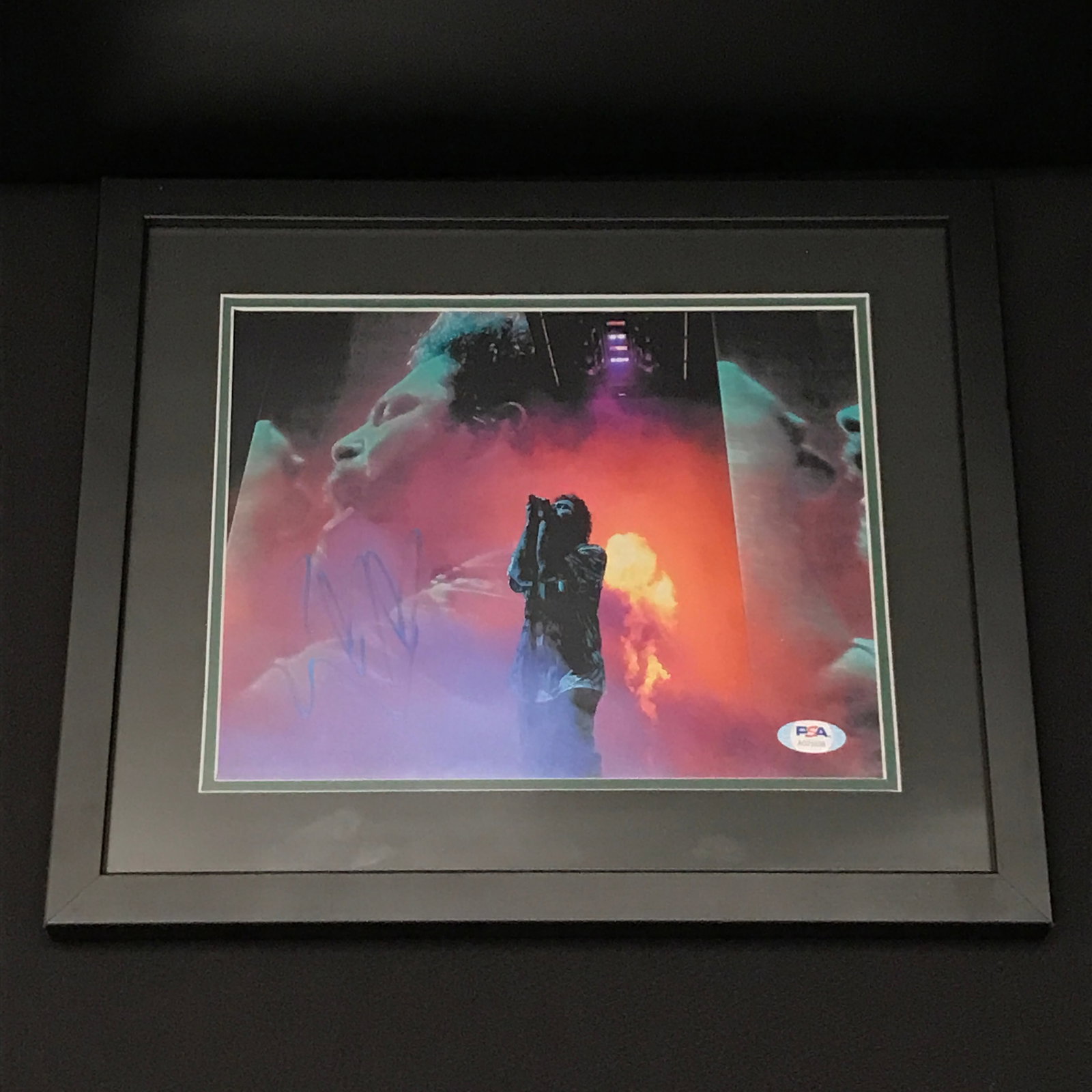 POST MALONE SIGNED AND FRAMED 8X10 - PSA COA: Prices are in Canadian dollars