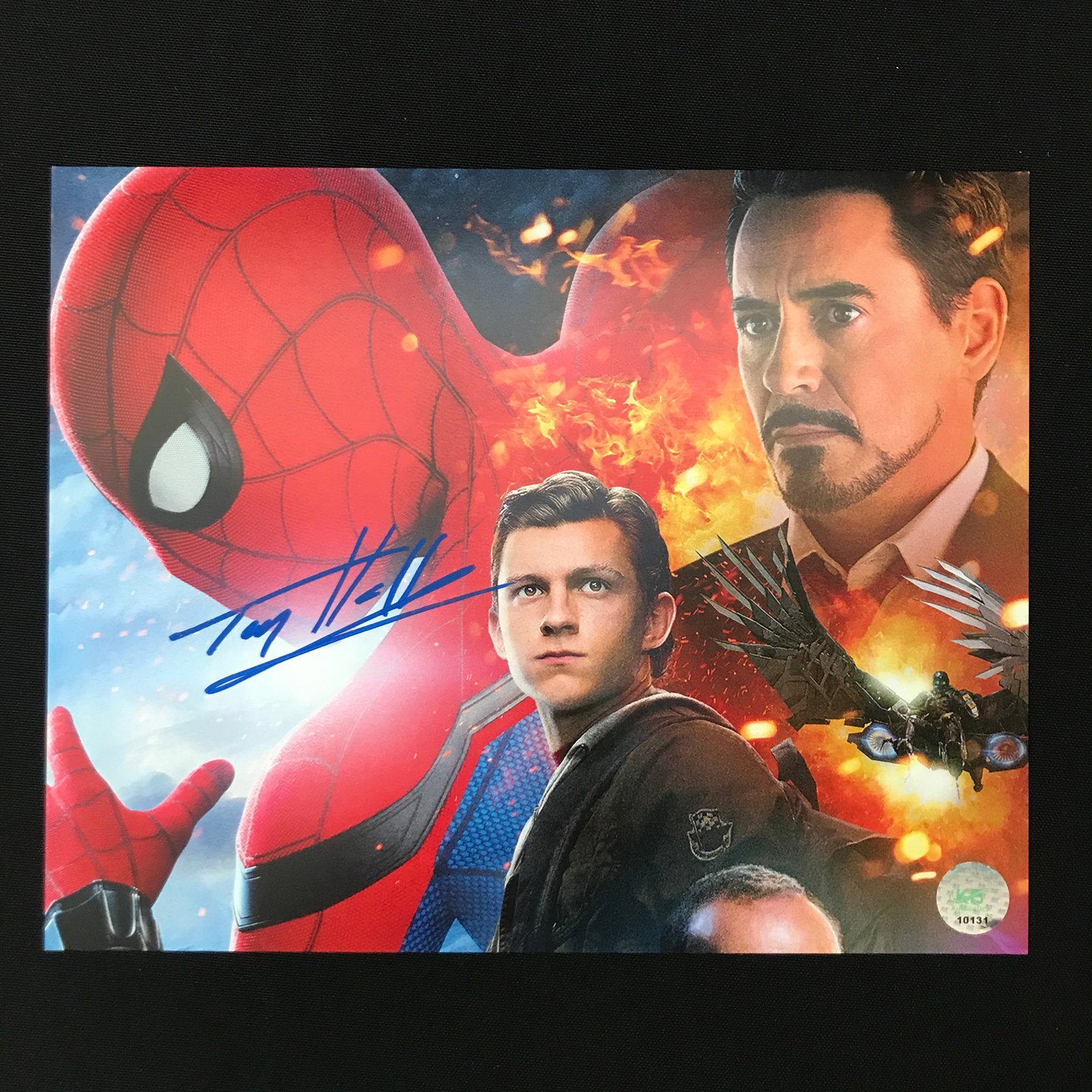 TOM HOLLAND SIGNED SPIDERMAN 8X10 - KB COA: Prices are in Canadian dollars