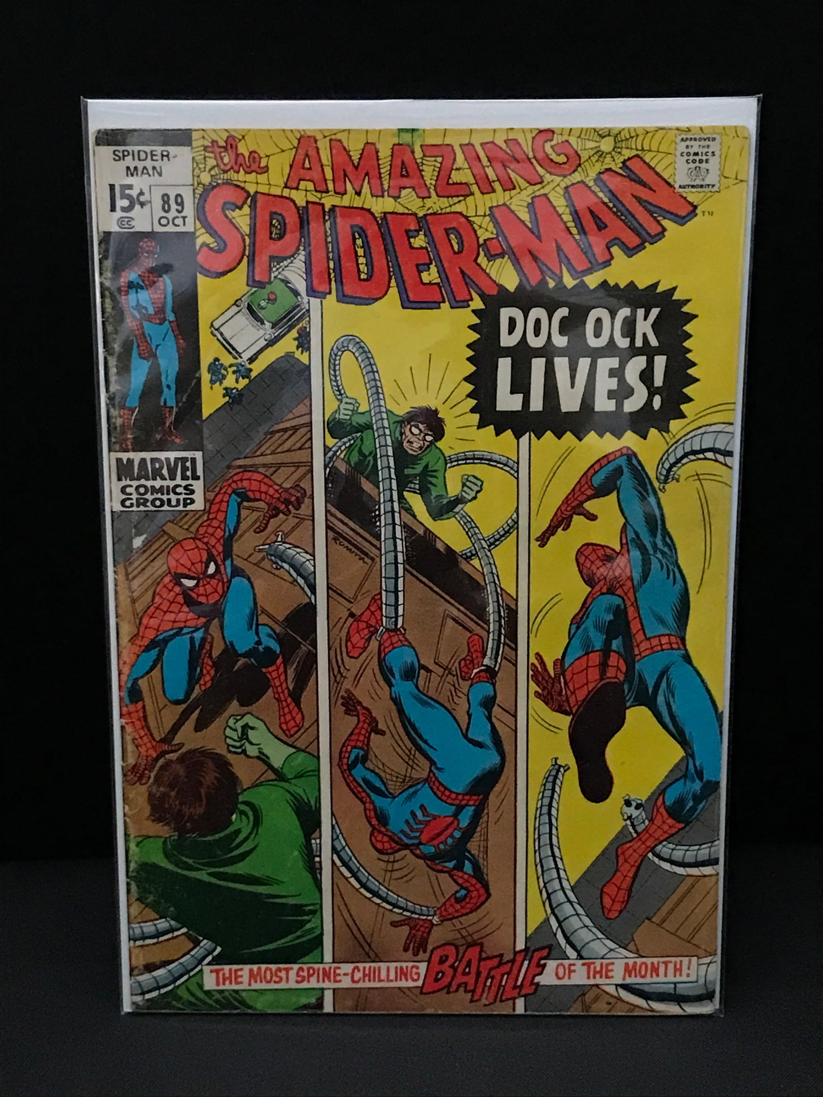 THE AMAZING SPIDERMAN #89 - MARVEL COMICS (1 of 1)