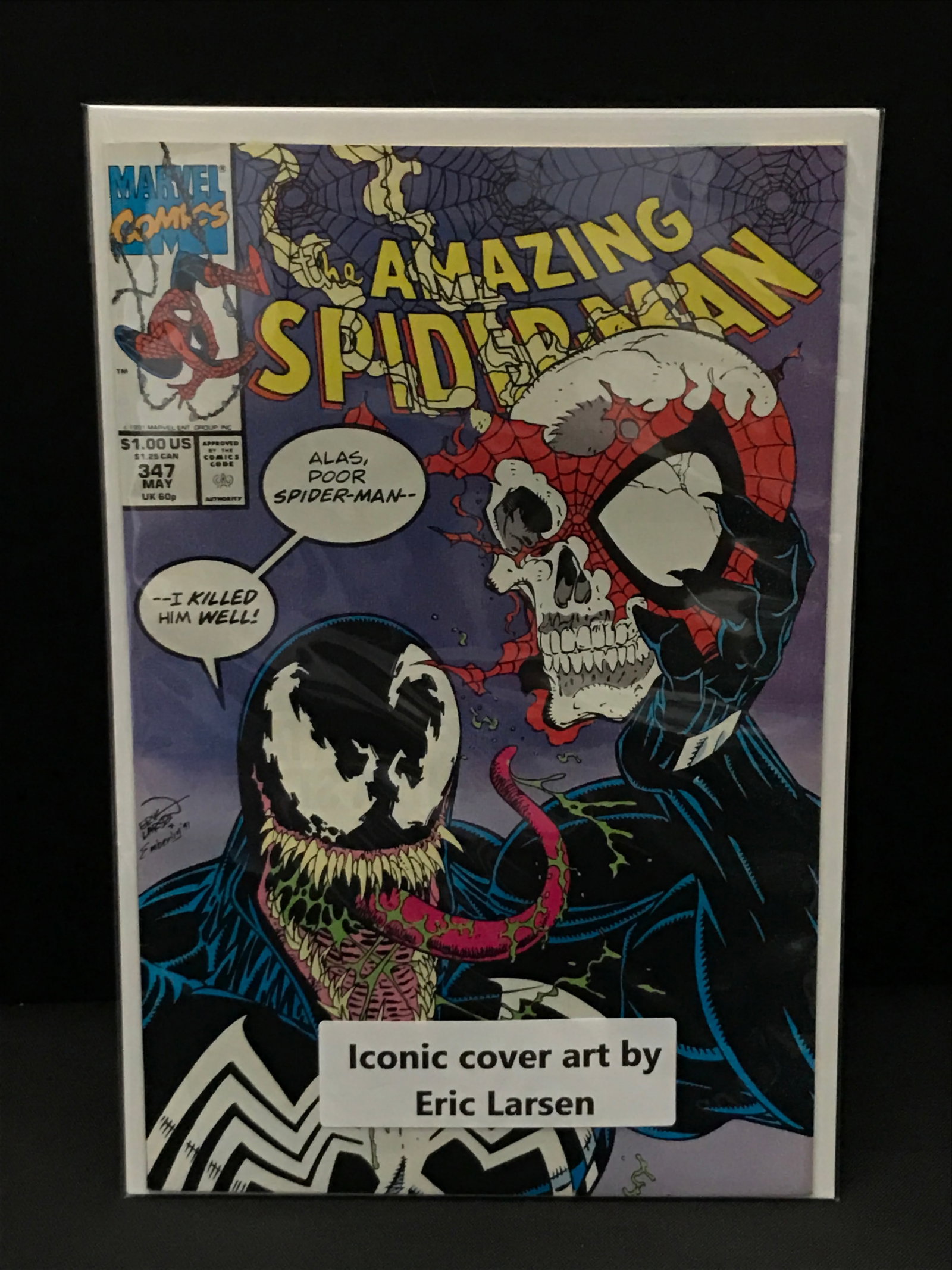 THE AMAZING SPIDERMAN #347 - MARVEL COMICS (1 of 1)