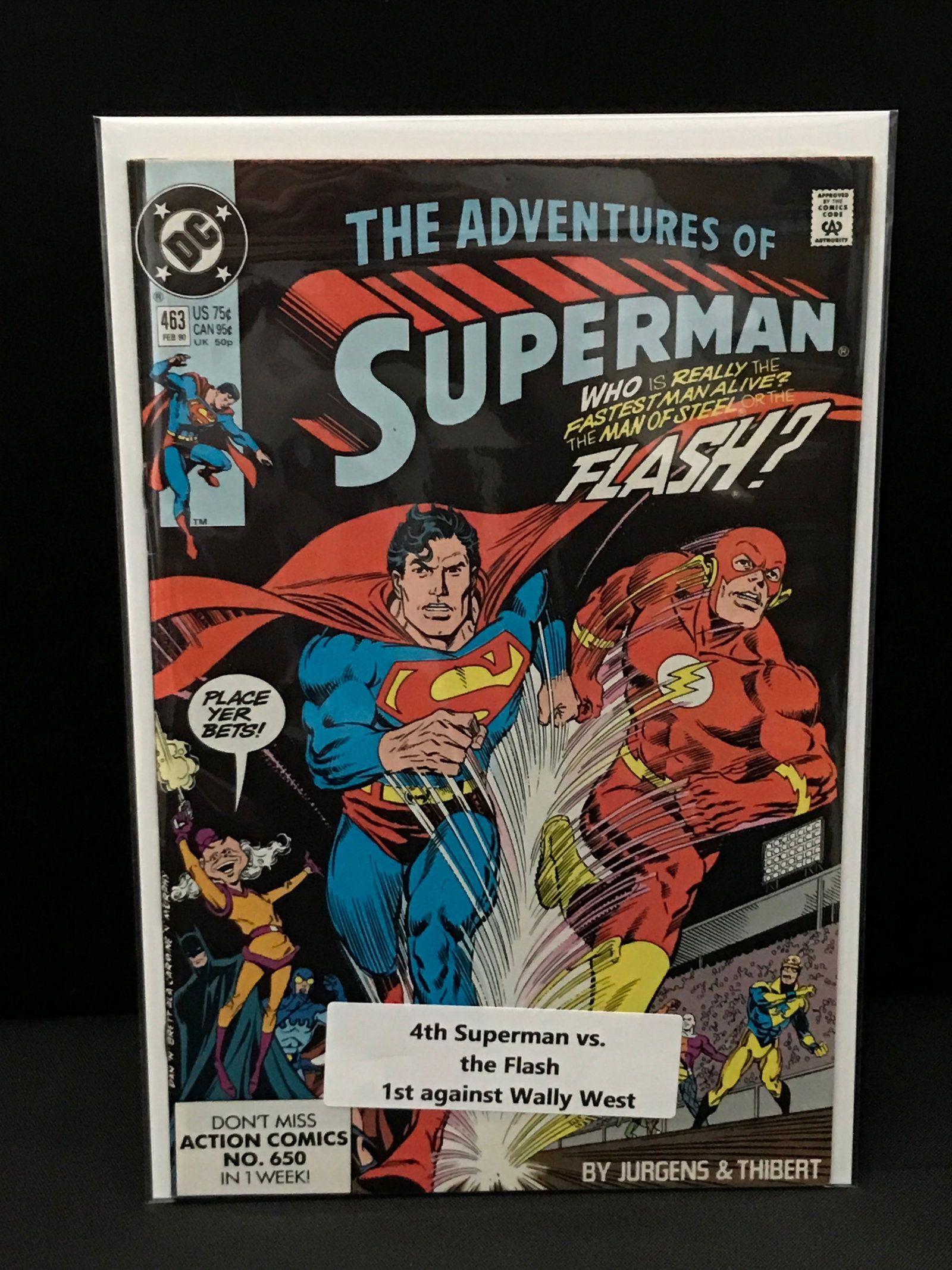 THE ADVENTURES OF SUPERMAN #463 - DC COMICS (1 of 1)