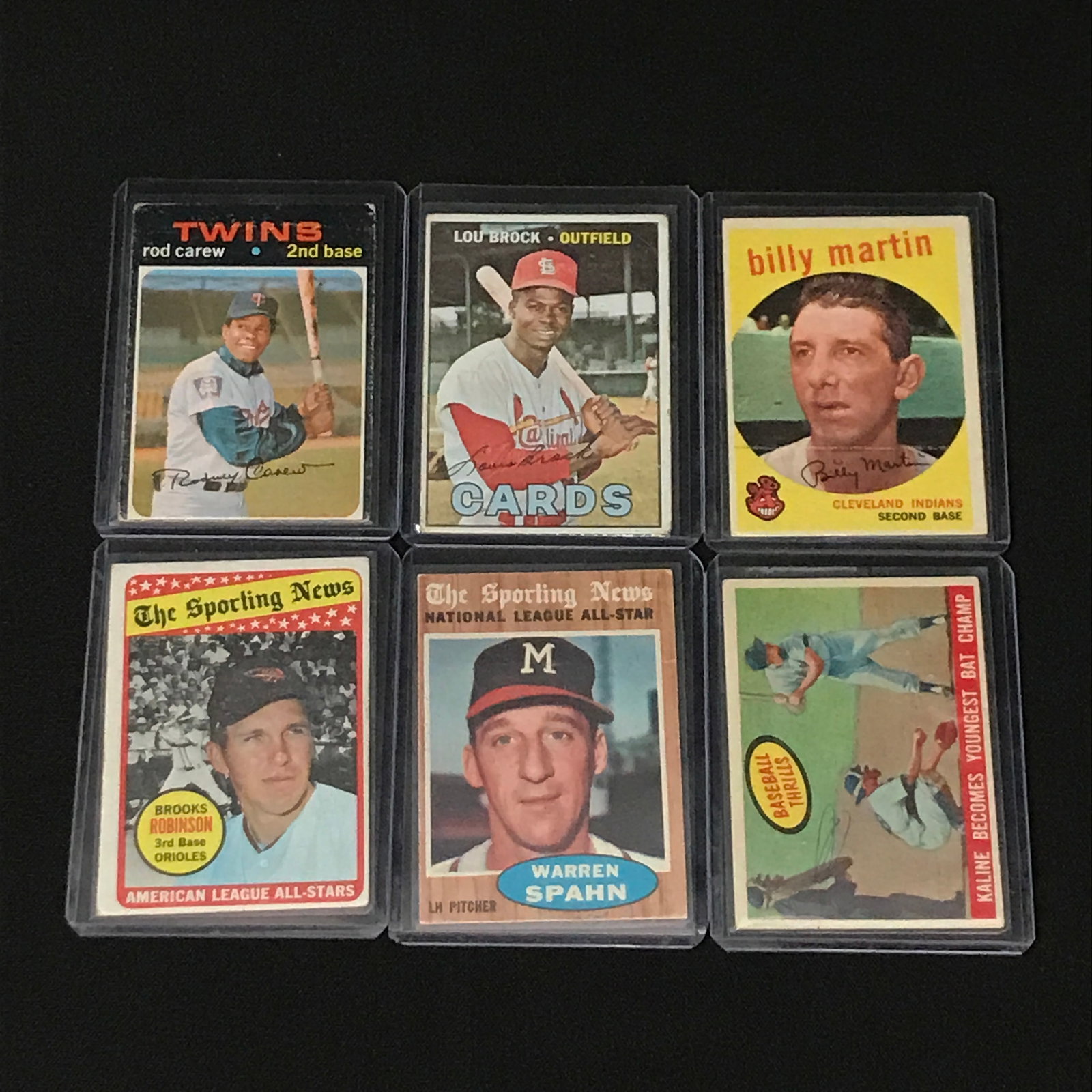 LOT OF 7 BASEBALL TRADING CARDS INCLUDING SOME SIGNED: Prices are in Canadian dollars