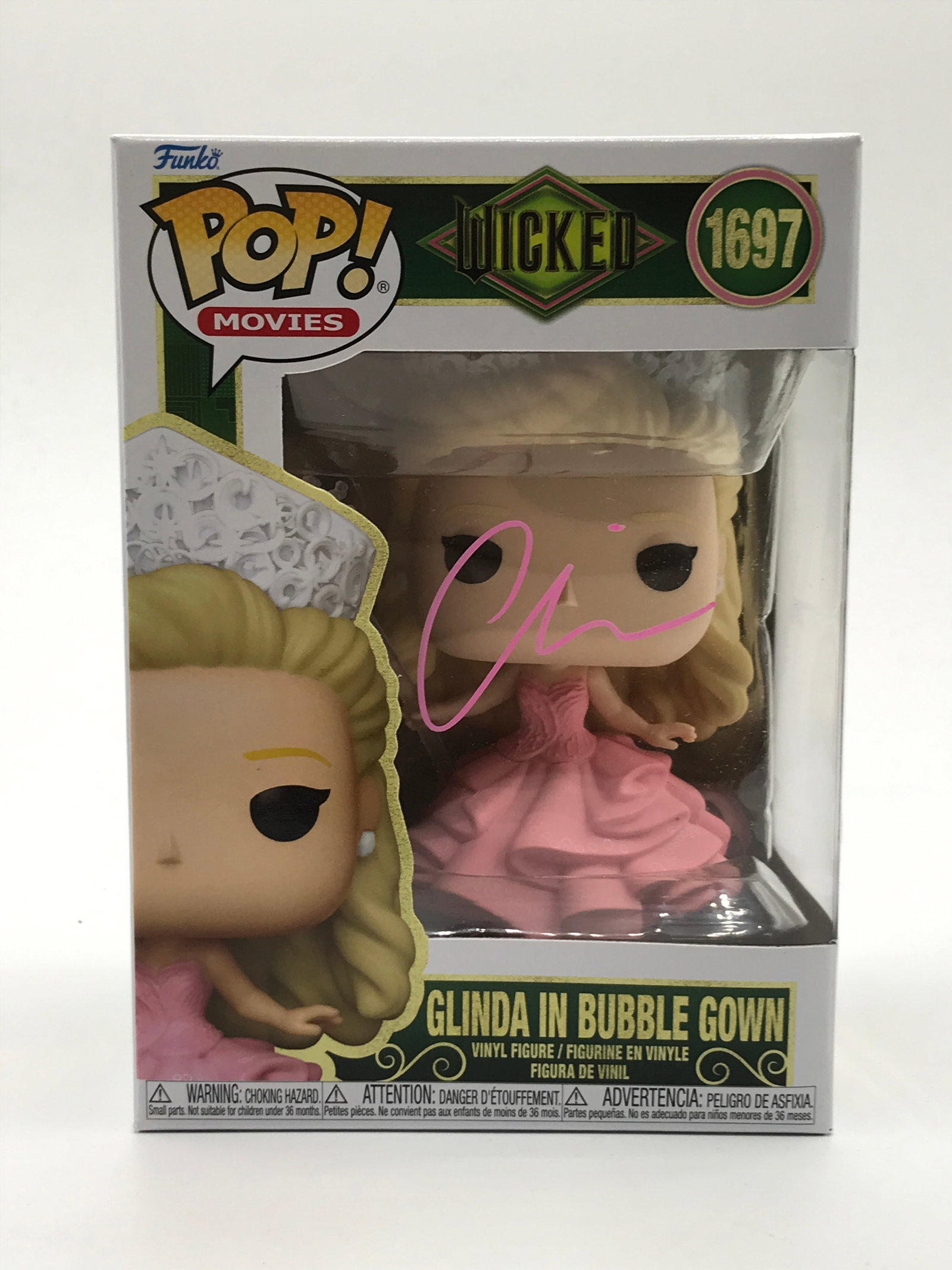 ARIANA GRANDE SIGNED GLINDA WICKED FUNKO POP - HOLLYWOOD COA (1 of 2)
