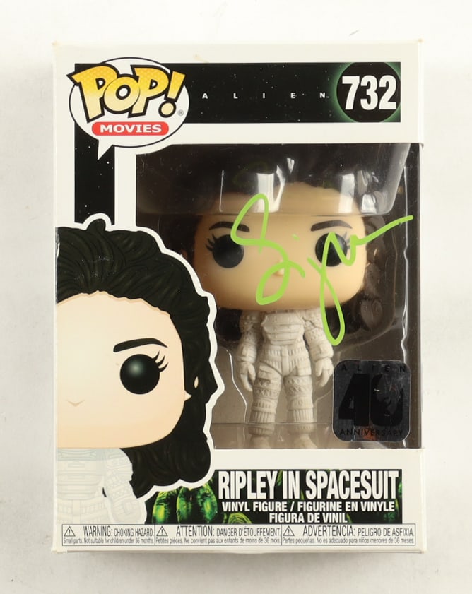 SIGOURNEY WEAVER SIGNED RIPLEY ALIENS FUNKO POP - BECKETT COA (1 of 2)